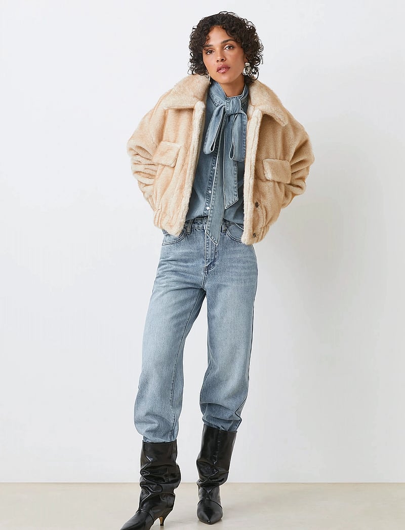 SUNCOO Paris - Evan - kunstpelz - creme - 0