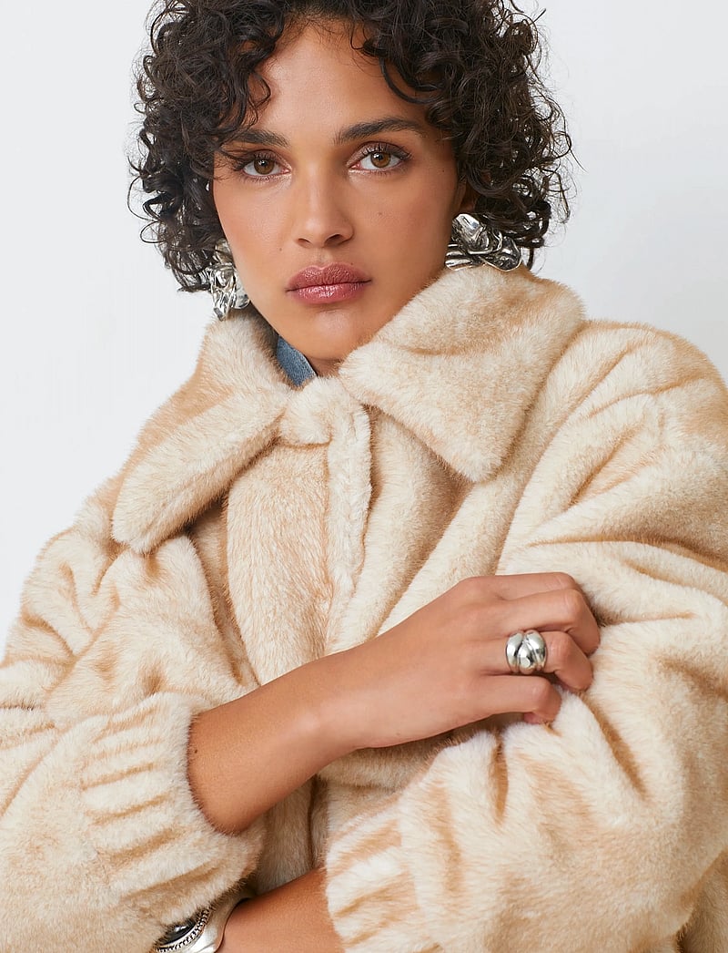 SUNCOO Paris - Evan - kunstpelz - creme - 3