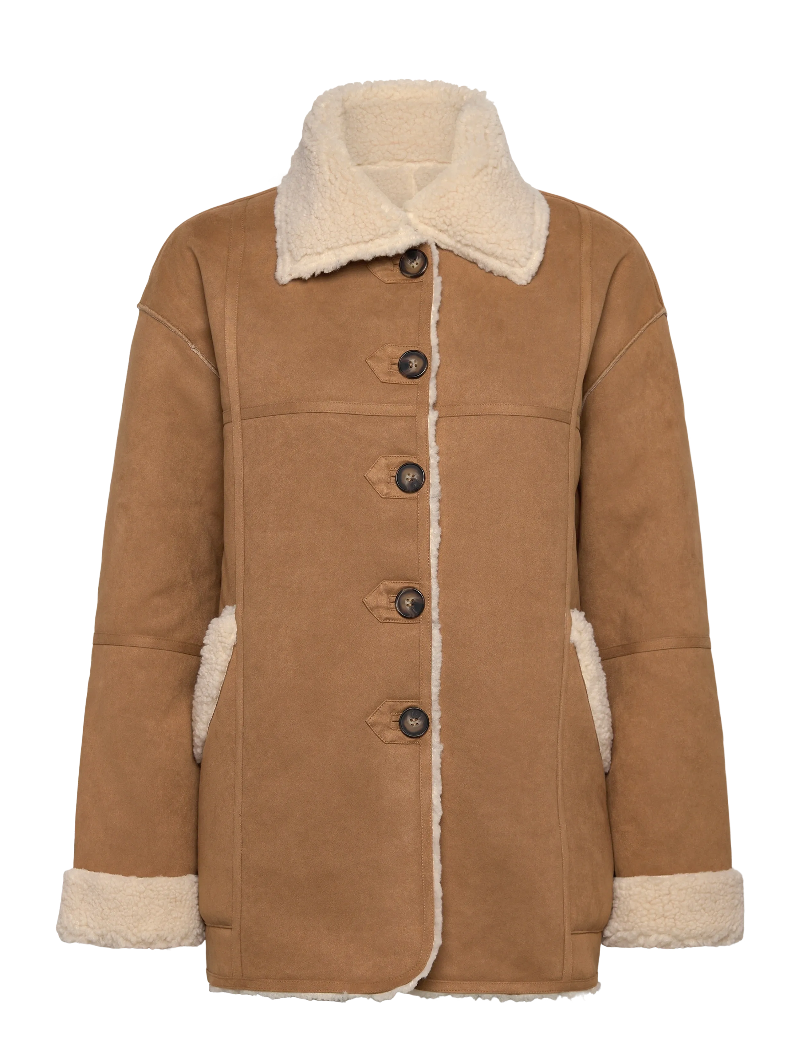 SUNCOO Paris Erik - Winter Coats - CAMEL / beige