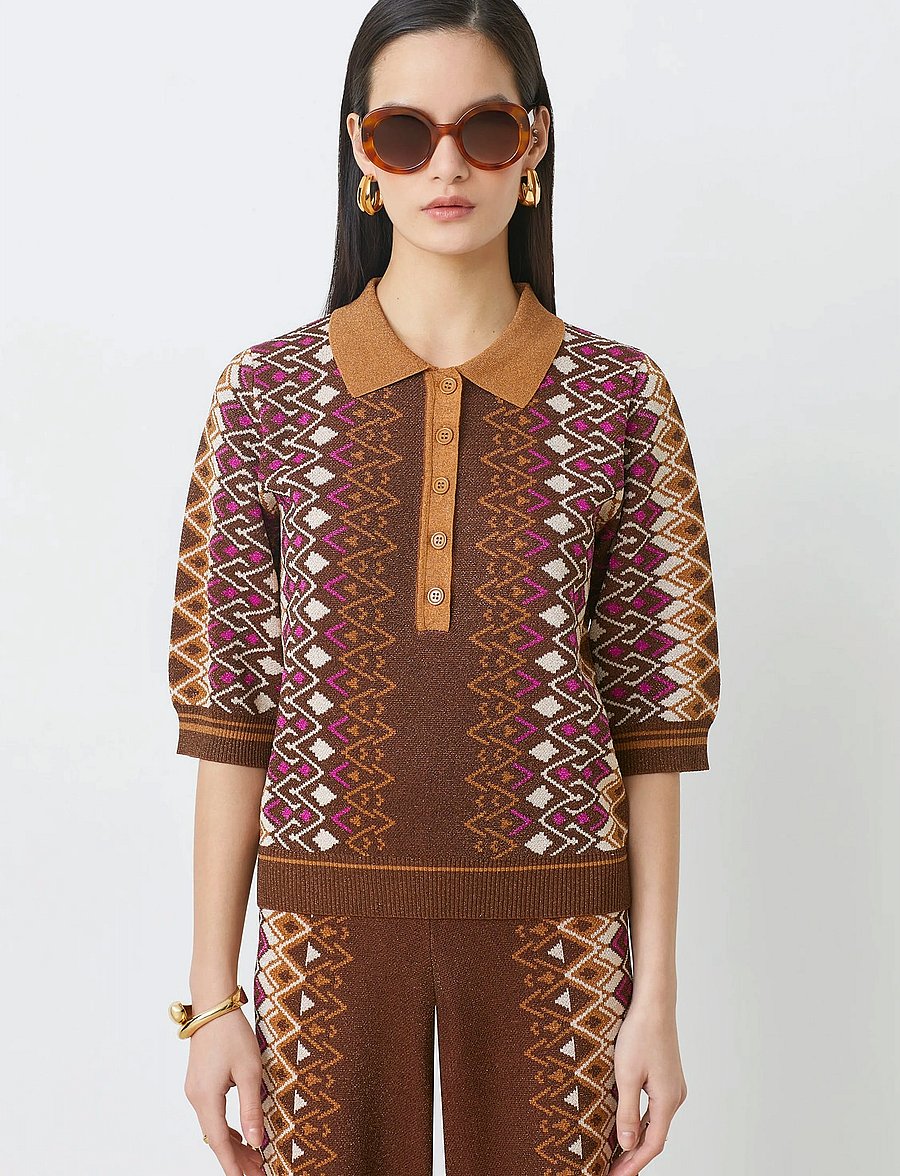 SUNCOO Paris - Palmer - pullover - choco - 0