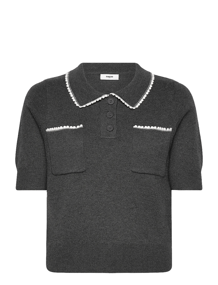 SUNCOO Paris - Polka - pullover - carbone - 1