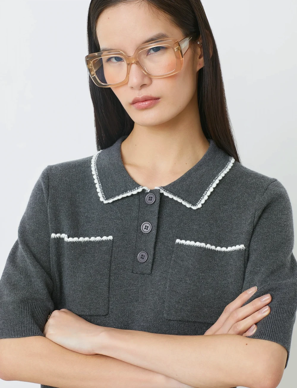 SUNCOO Paris - Polka - neulepuserot - carbone - 3