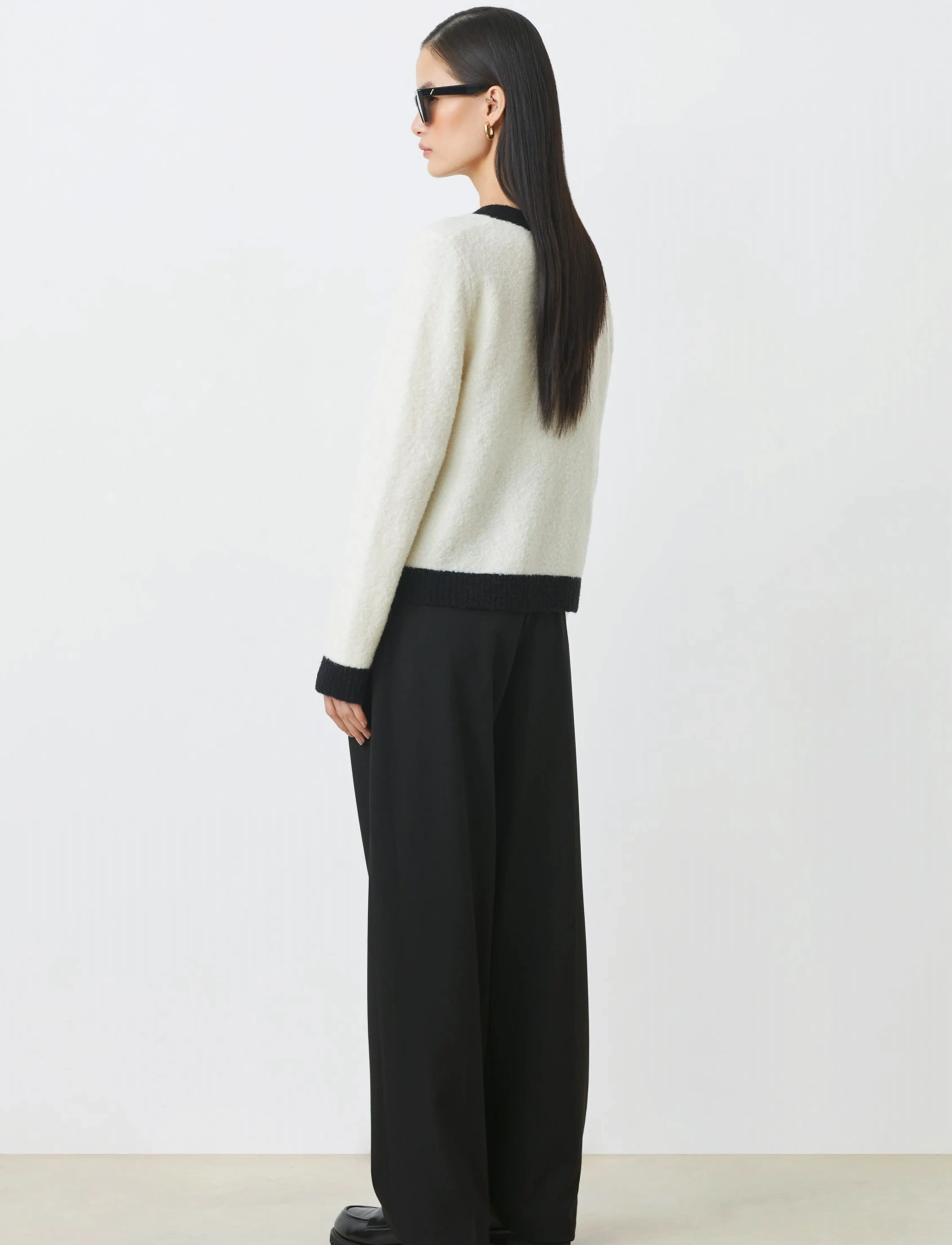 SUNCOO Paris - Gabili - cardigans - blanc casse - 4