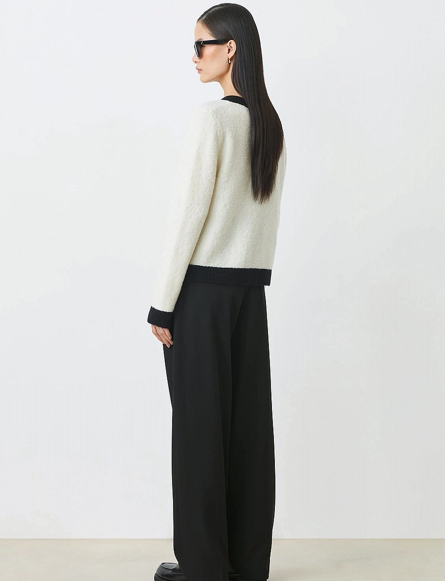SUNCOO Paris - Gabili - cardigans - blanc casse - 4
