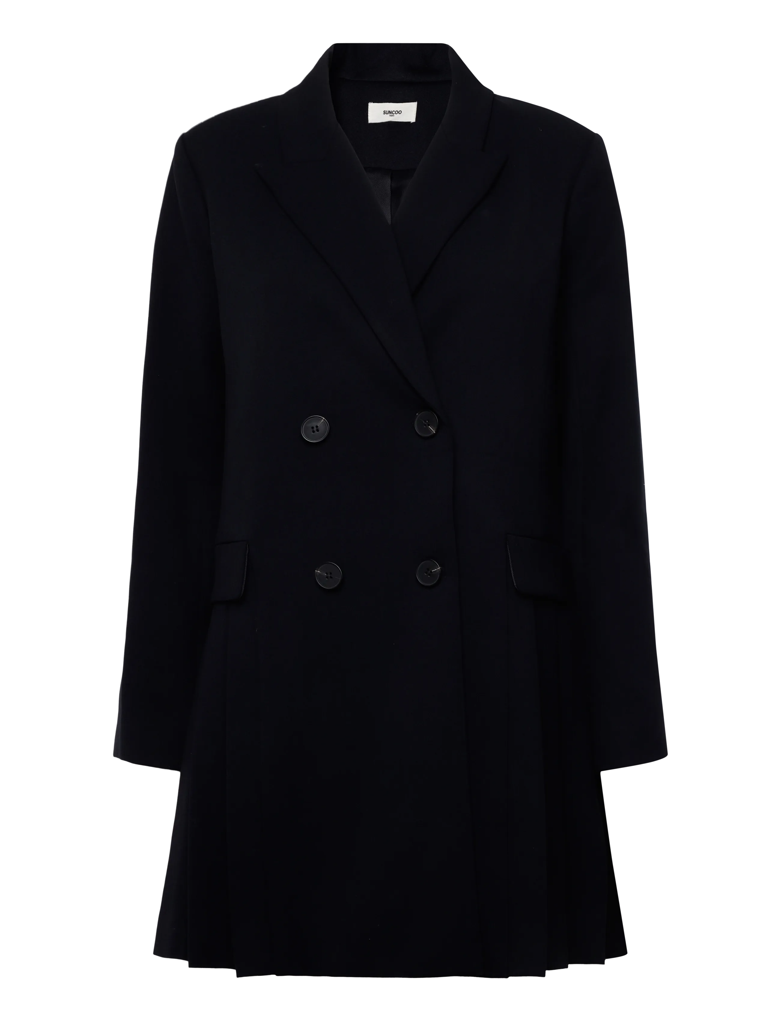 SUNCOO Paris - Cassis - zweireihige blazer - bleu nuit - 1