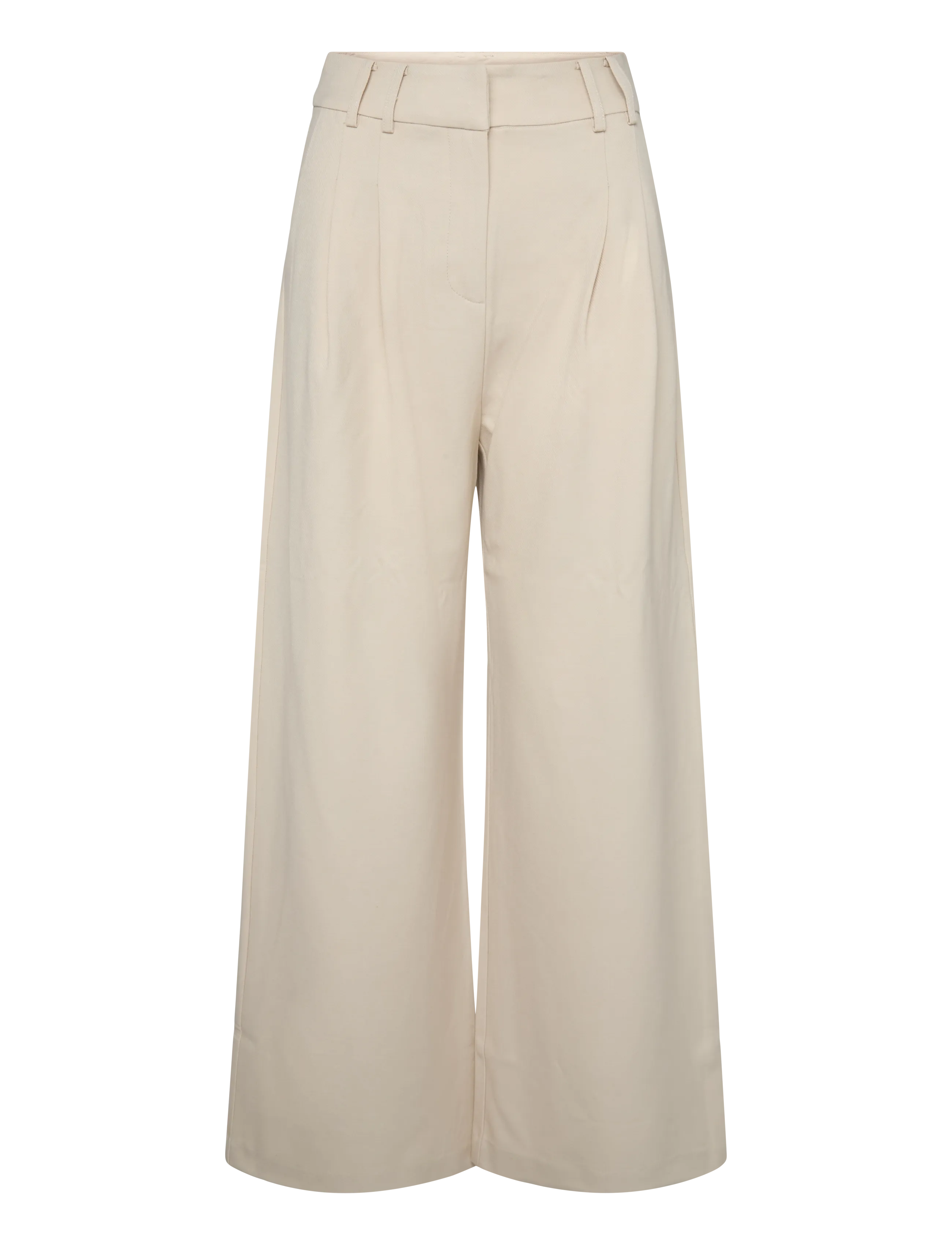 SUNCOO Paris - Japan - hosen mit weitem bein - creme - 1