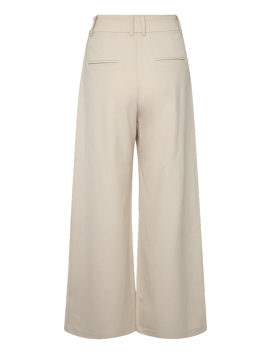 SUNCOO Paris - Japan - hosen mit weitem bein - creme - 2