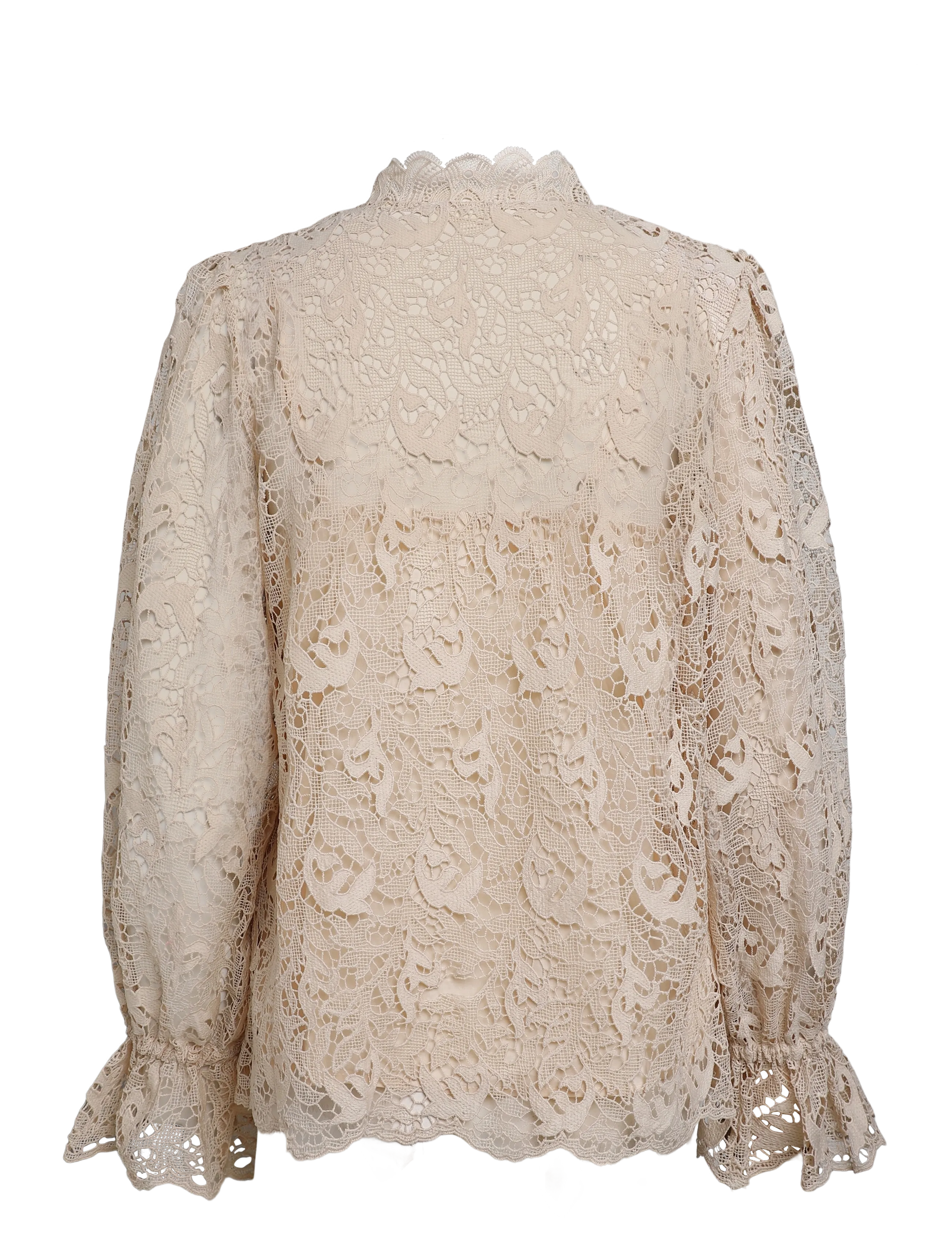 SUNCOO Paris - Look - pikkade varrukatega pluusid - creme - 2