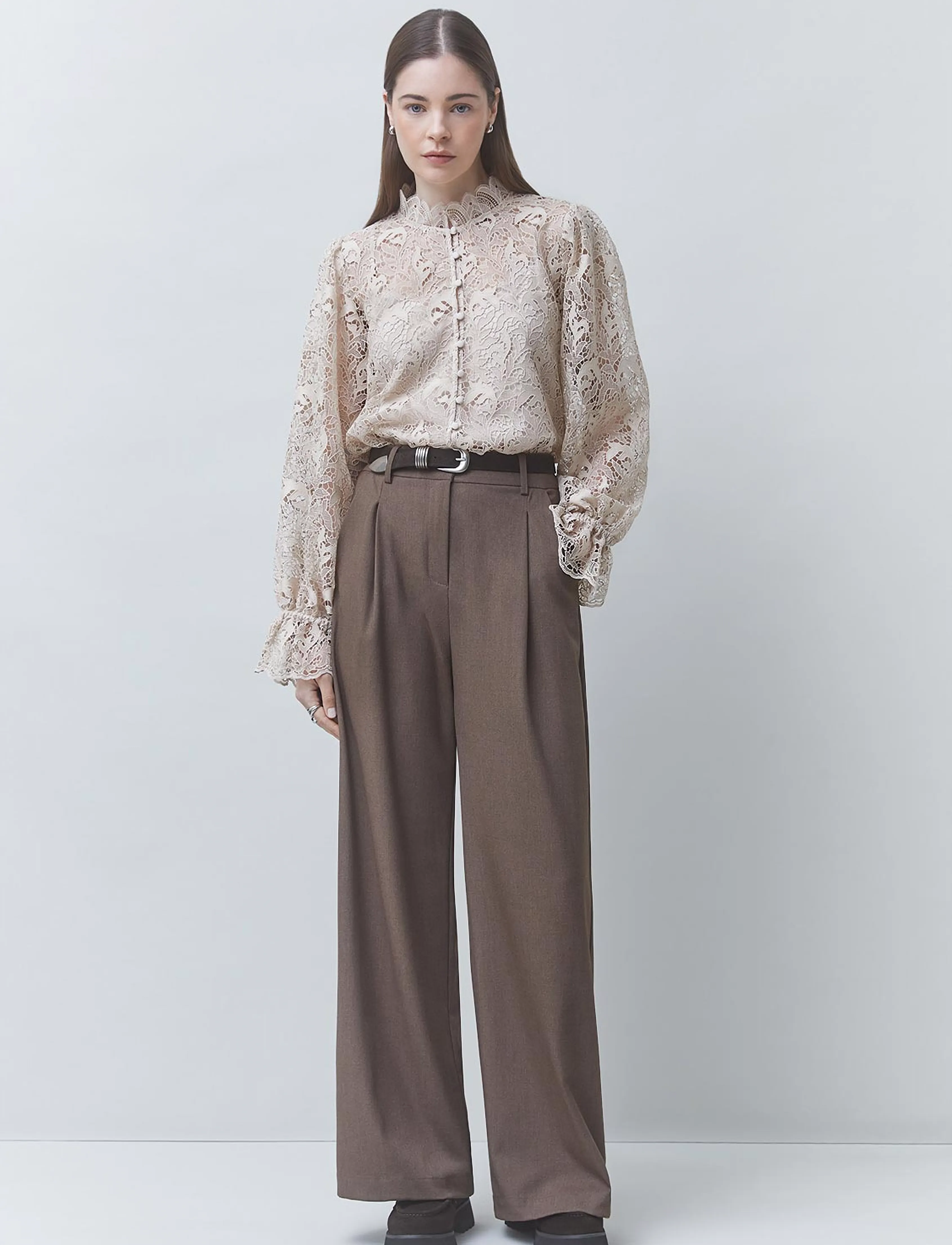 SUNCOO Paris Look - Blusar - CREME / cream