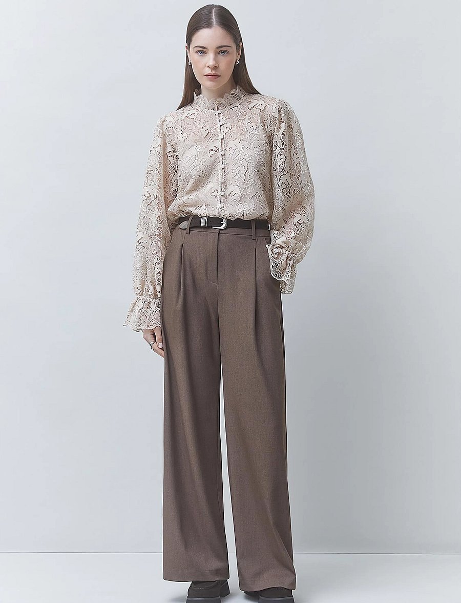 SUNCOO Paris - Look - langærmede bluser - creme - 0
