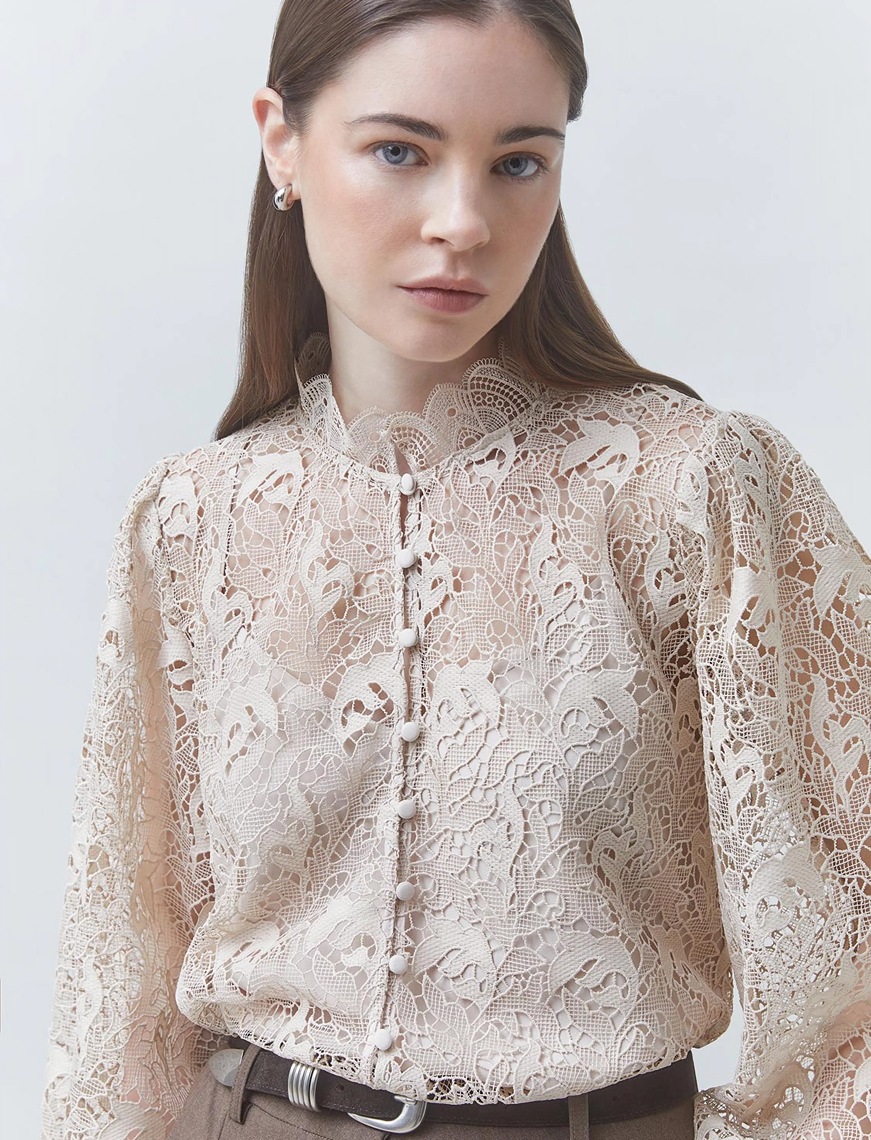 SUNCOO Paris - Look - langærmede bluser - creme - 3