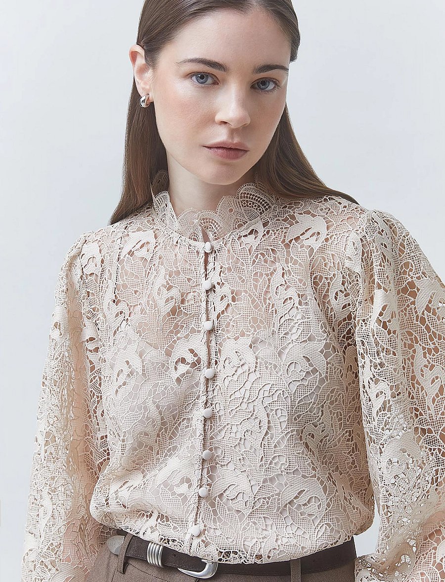 SUNCOO Paris - Look - langærmede bluser - creme - 3