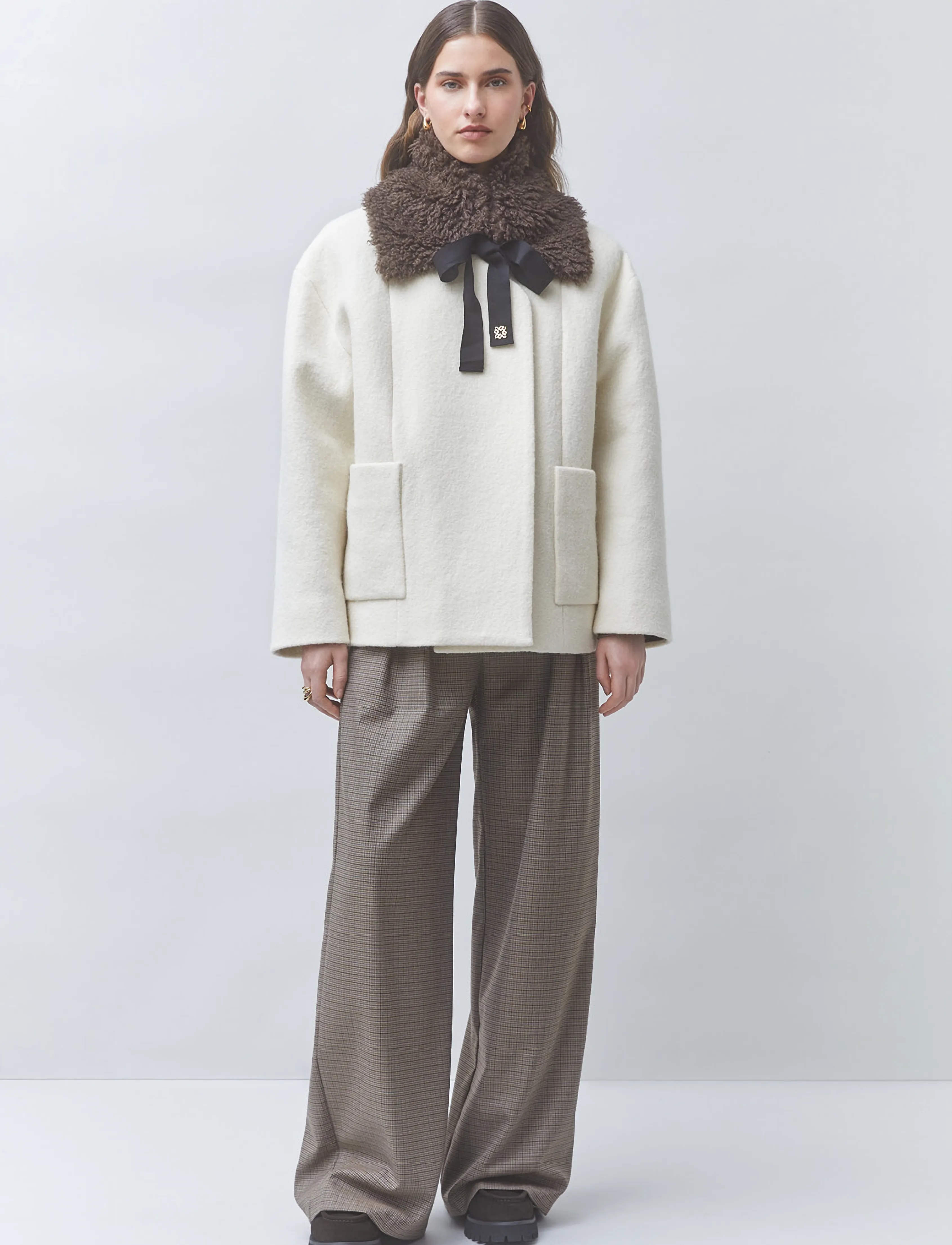 SUNCOO Paris Ennio - Jacken - BLANC CASSE / cream