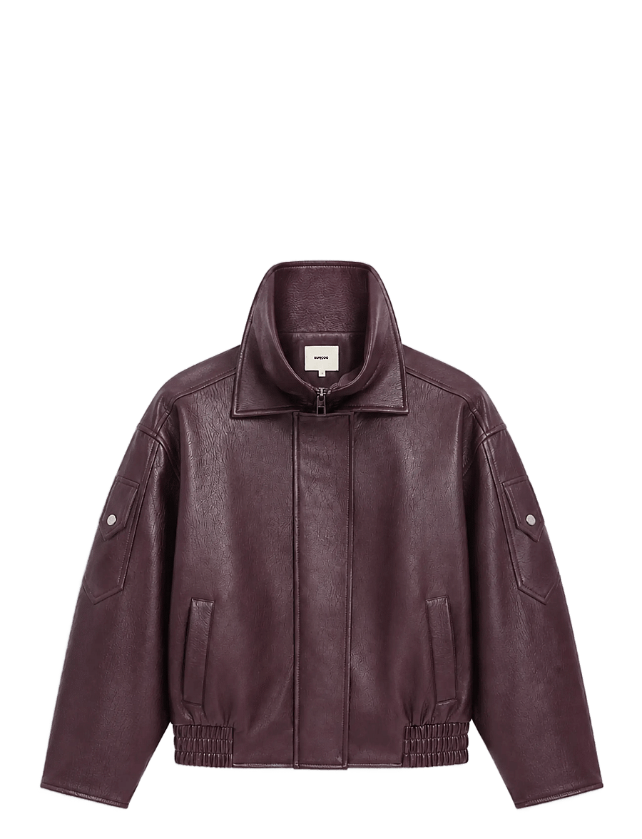 SUNCOO Paris - Early - bomberjacken - prune - 1