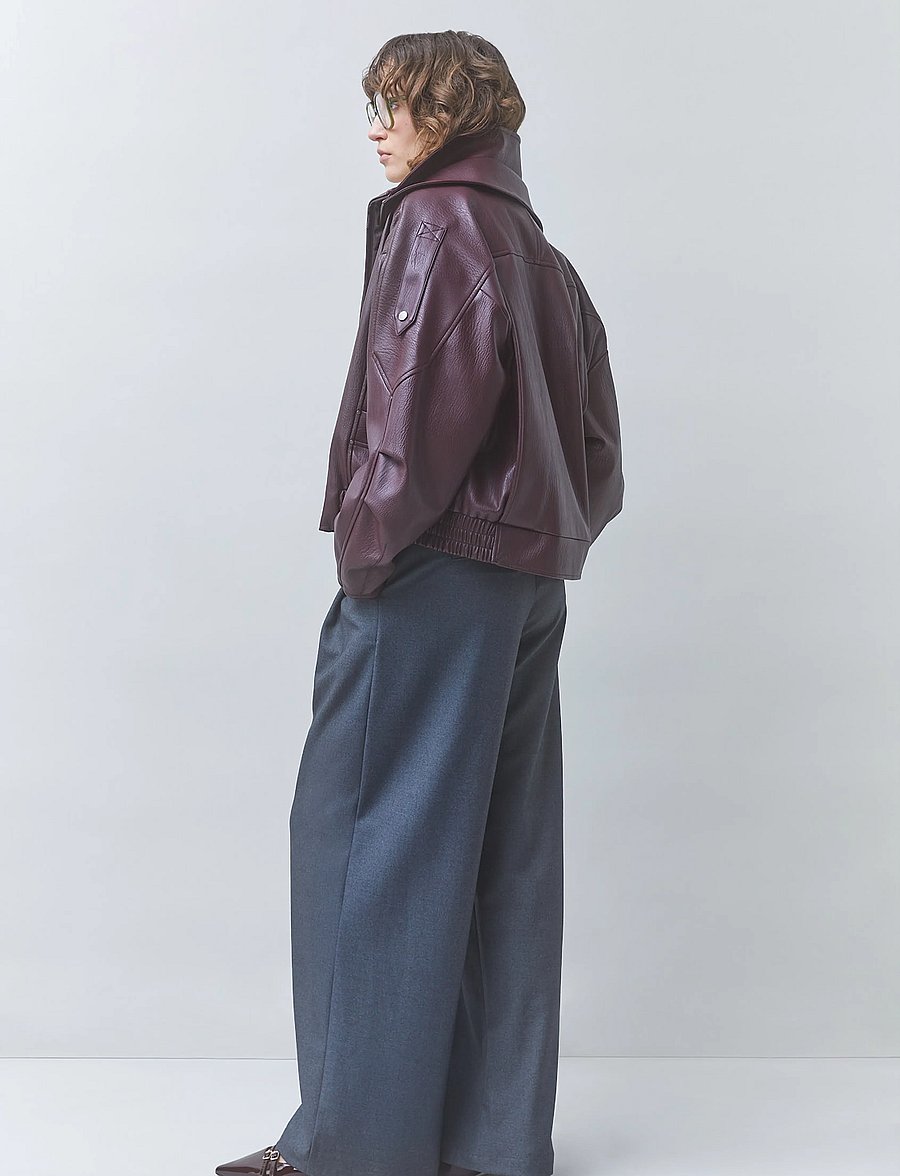 SUNCOO Paris - Early - bomberjacken - prune - 2