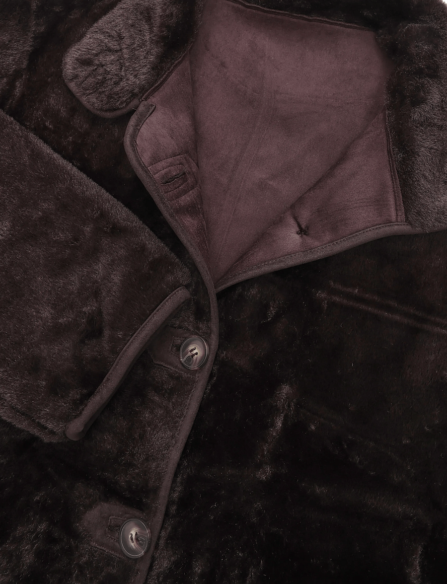 SUNCOO Paris - Elite - faux fur - choco - 2