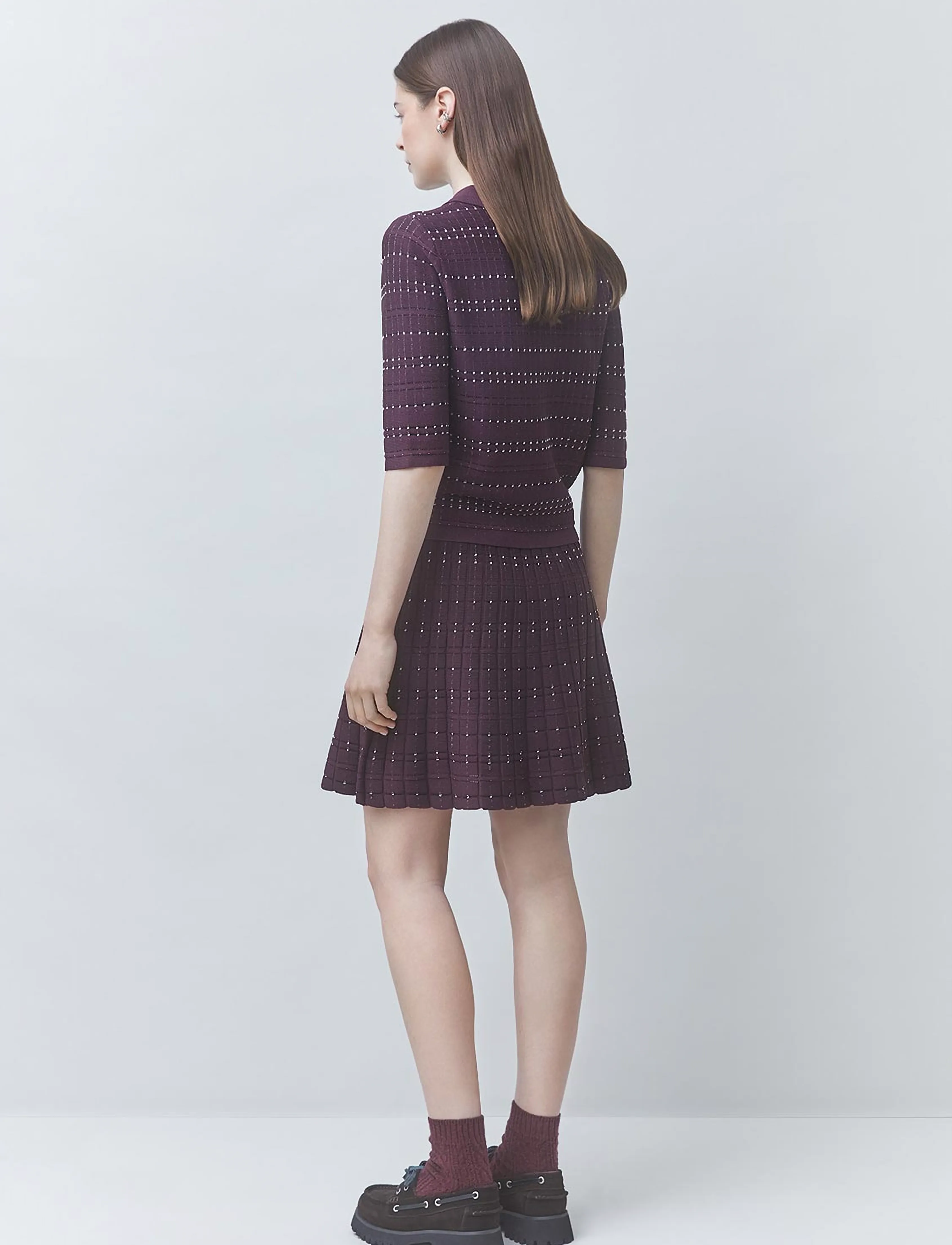 SUNCOO Paris - Pixi - poloshirts - prune - 5