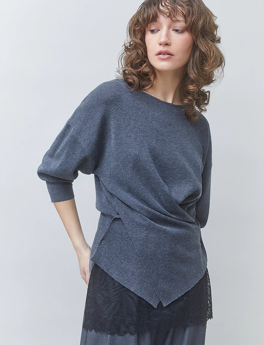 SUNCOO Paris - Phily - striktrøjer - carbone - 4