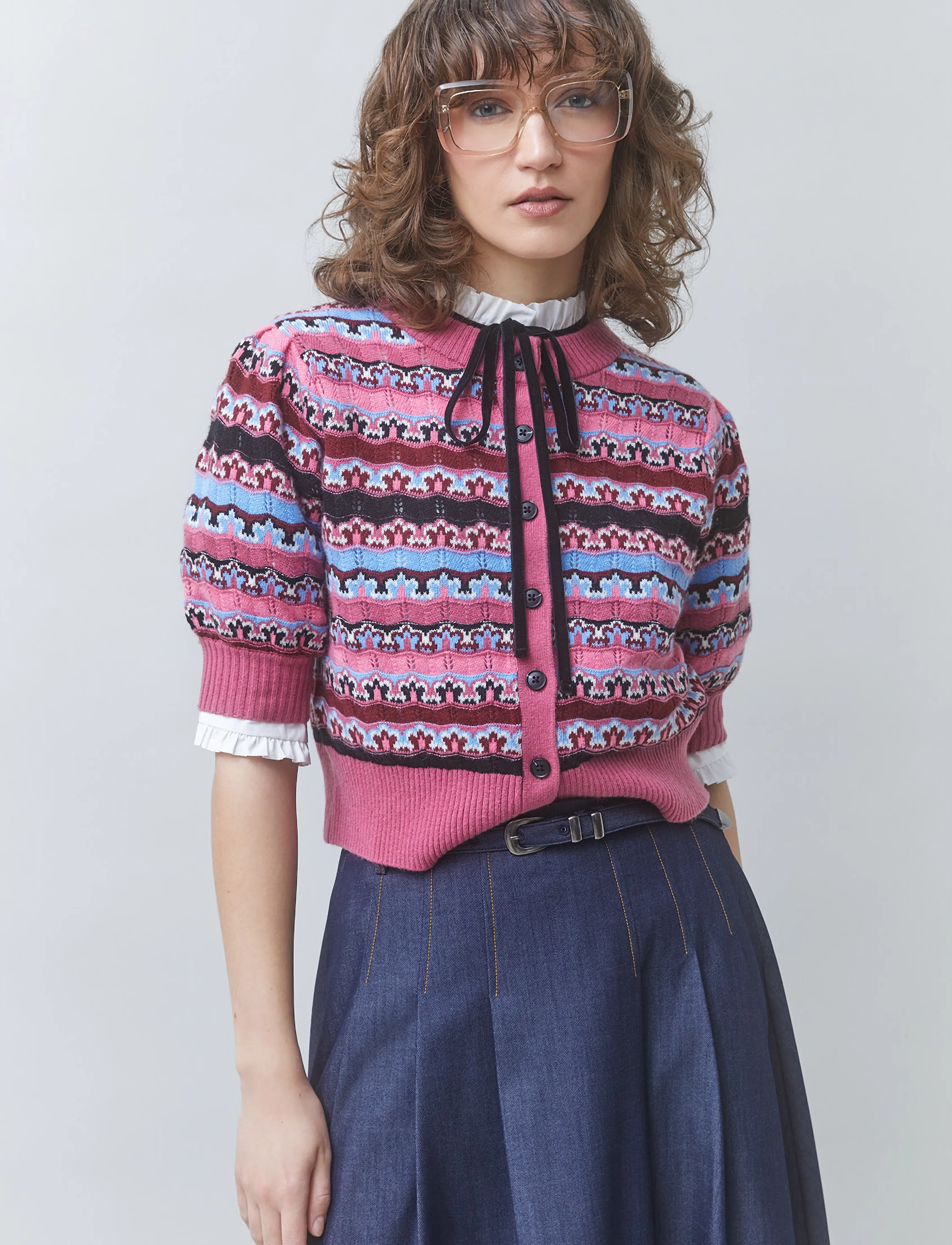 SUNCOO Paris - Gemoni - strickjacken - rose - 3