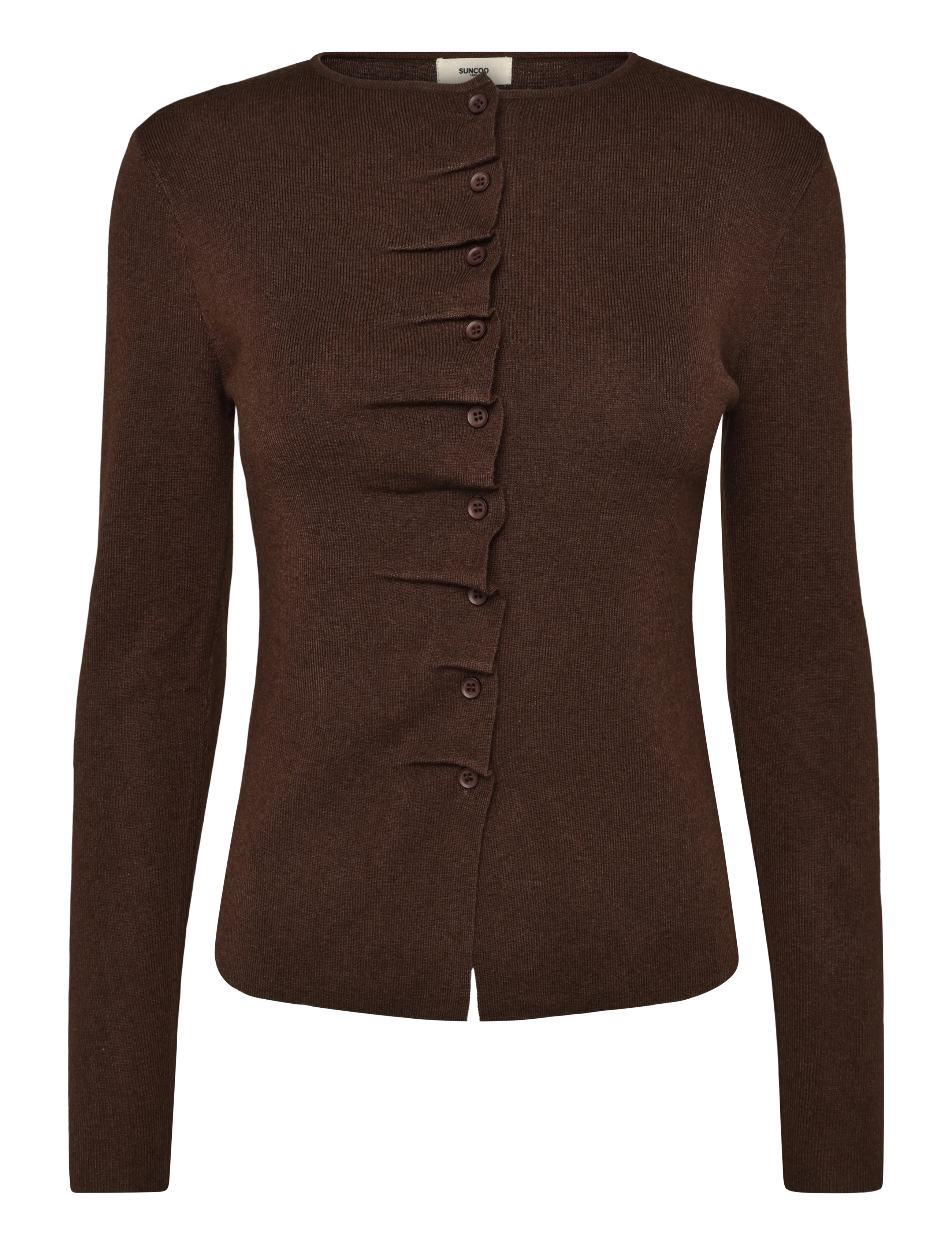SUNCOO Paris Gamira - Strickjacken - CAFE / brown