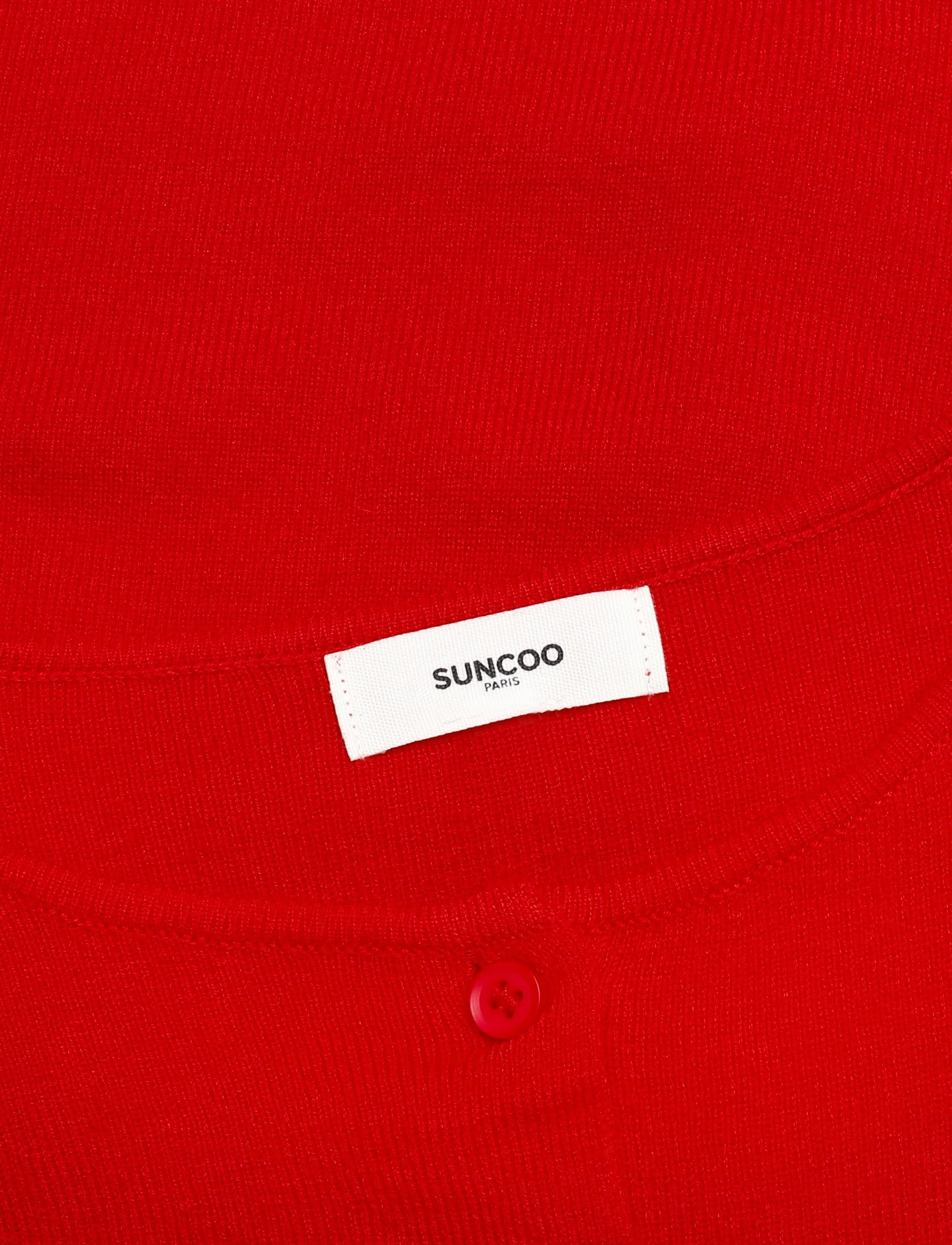 SUNCOO Paris - Gamira - cardigans - rouge - 5