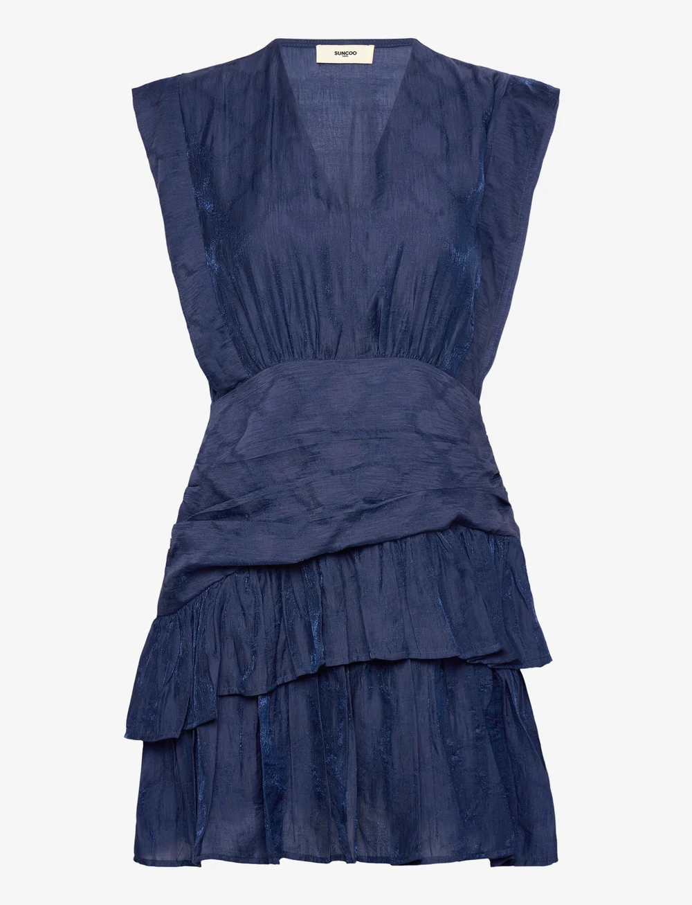 SUNCOO Paris - Cyana - kurze kleider - bleu nuit - 0