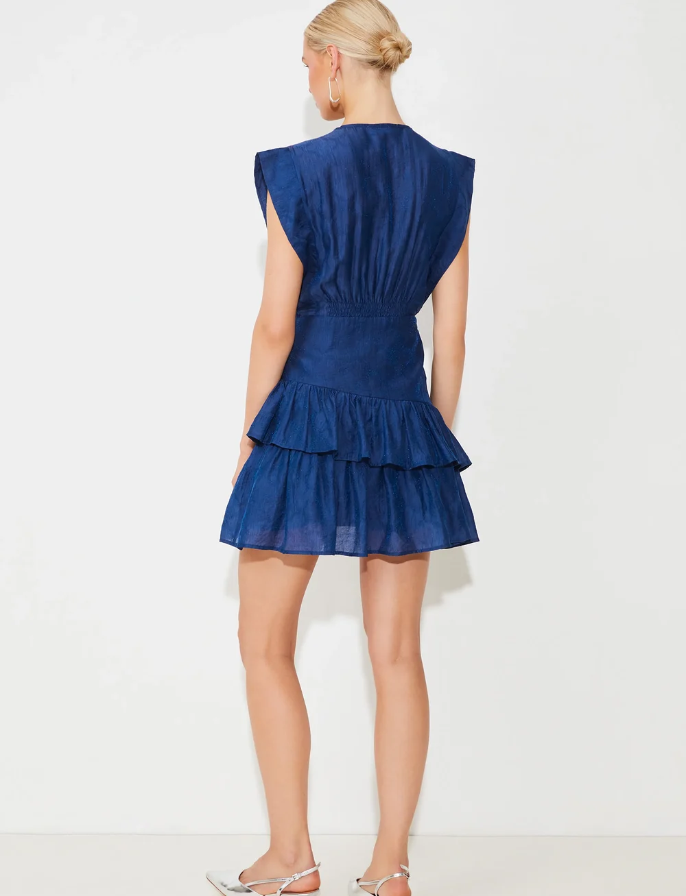 SUNCOO Paris - Cyana - kurze kleider - bleu nuit - 3