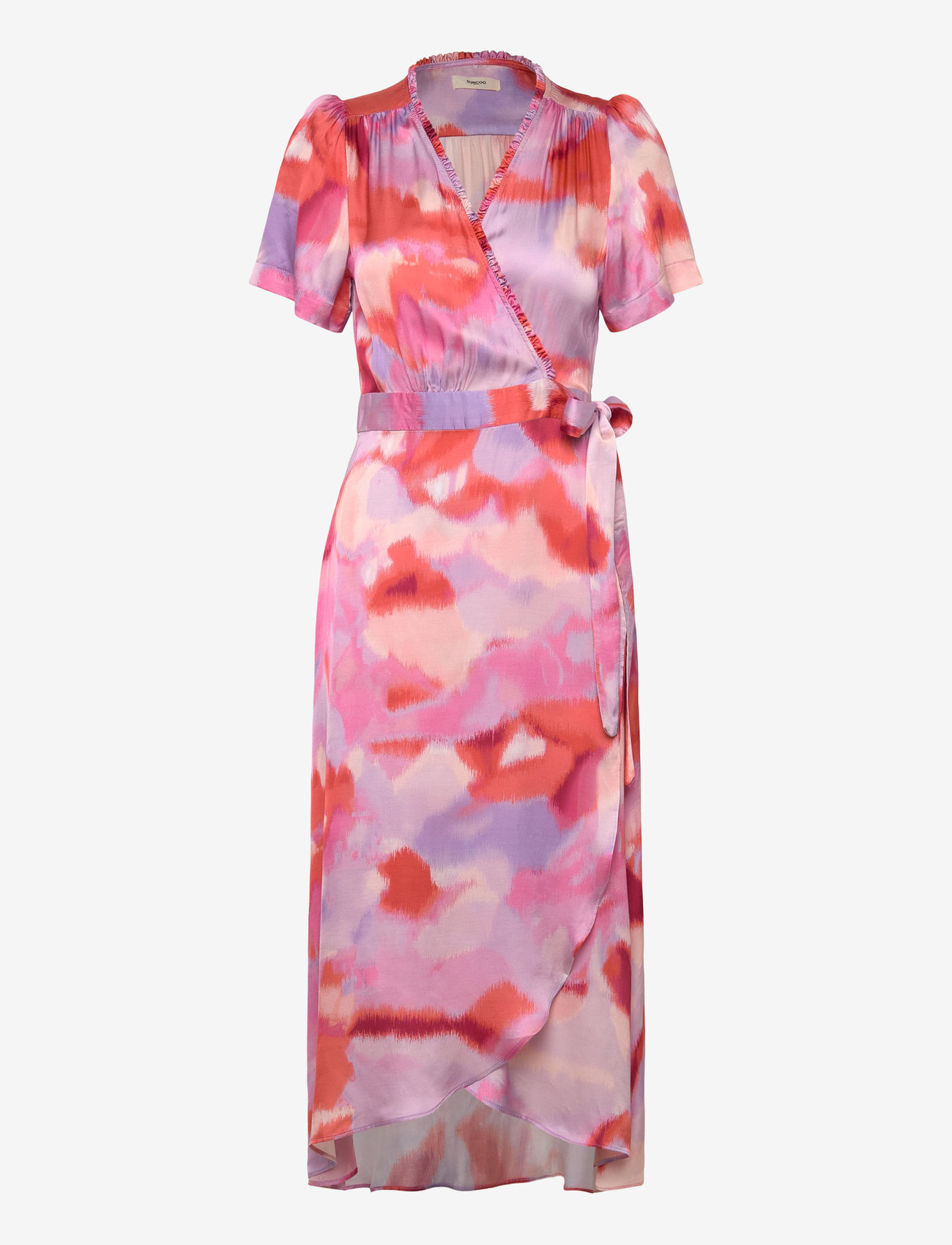 SUNCOO Paris - Clelie - sommerkleider - fuchsia - 0