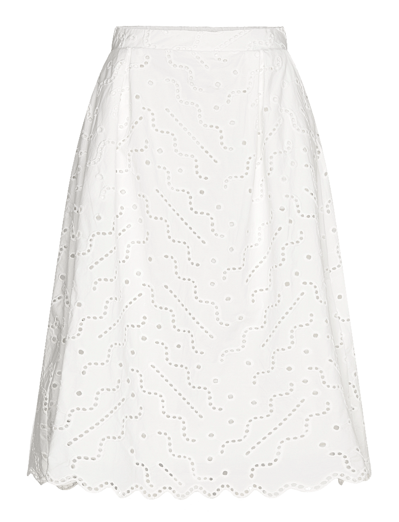 SUNCOO Paris - Flavie - midi-röcke - blanc casse - 1