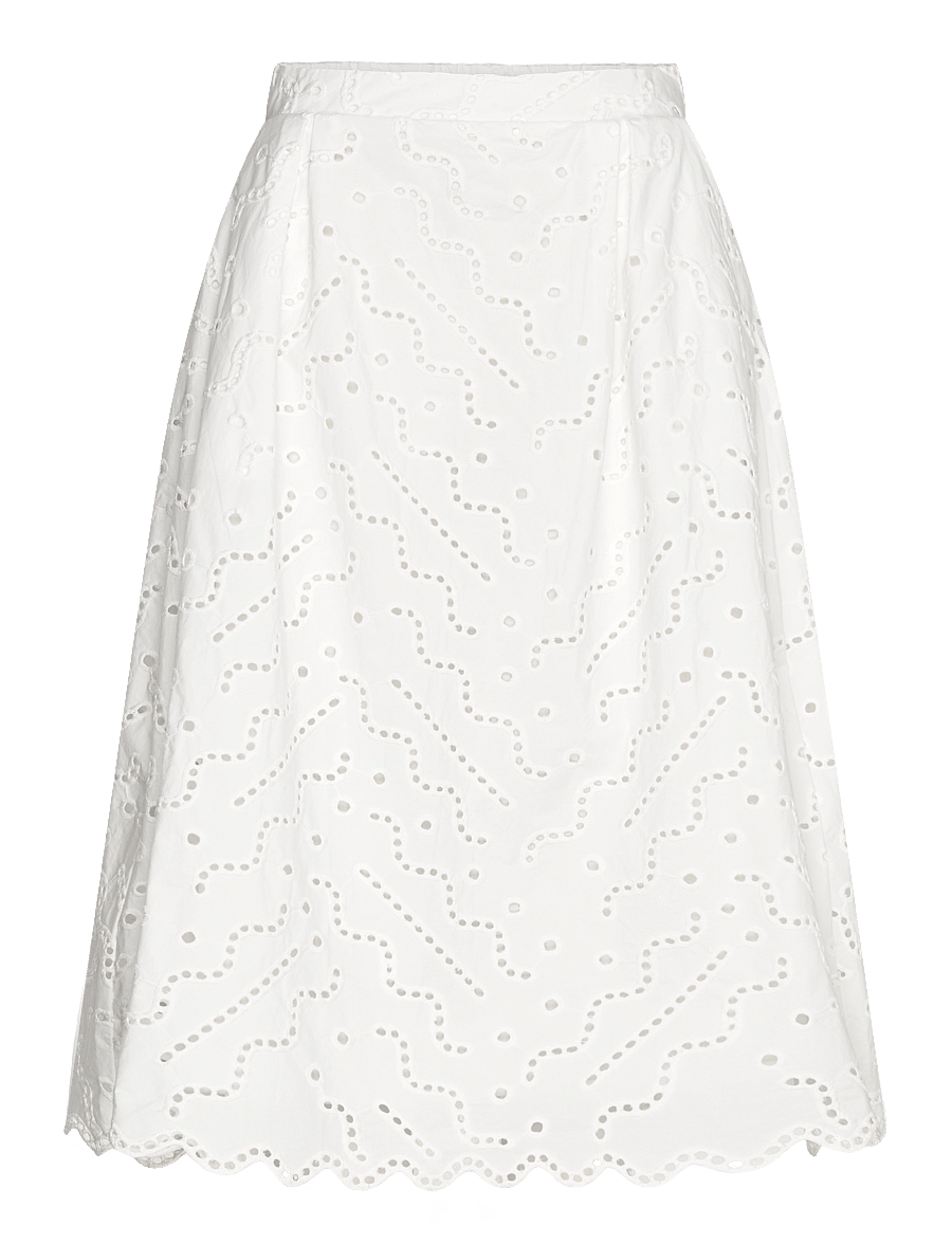 SUNCOO Paris - Flavie - midi-röcke - blanc casse - 1