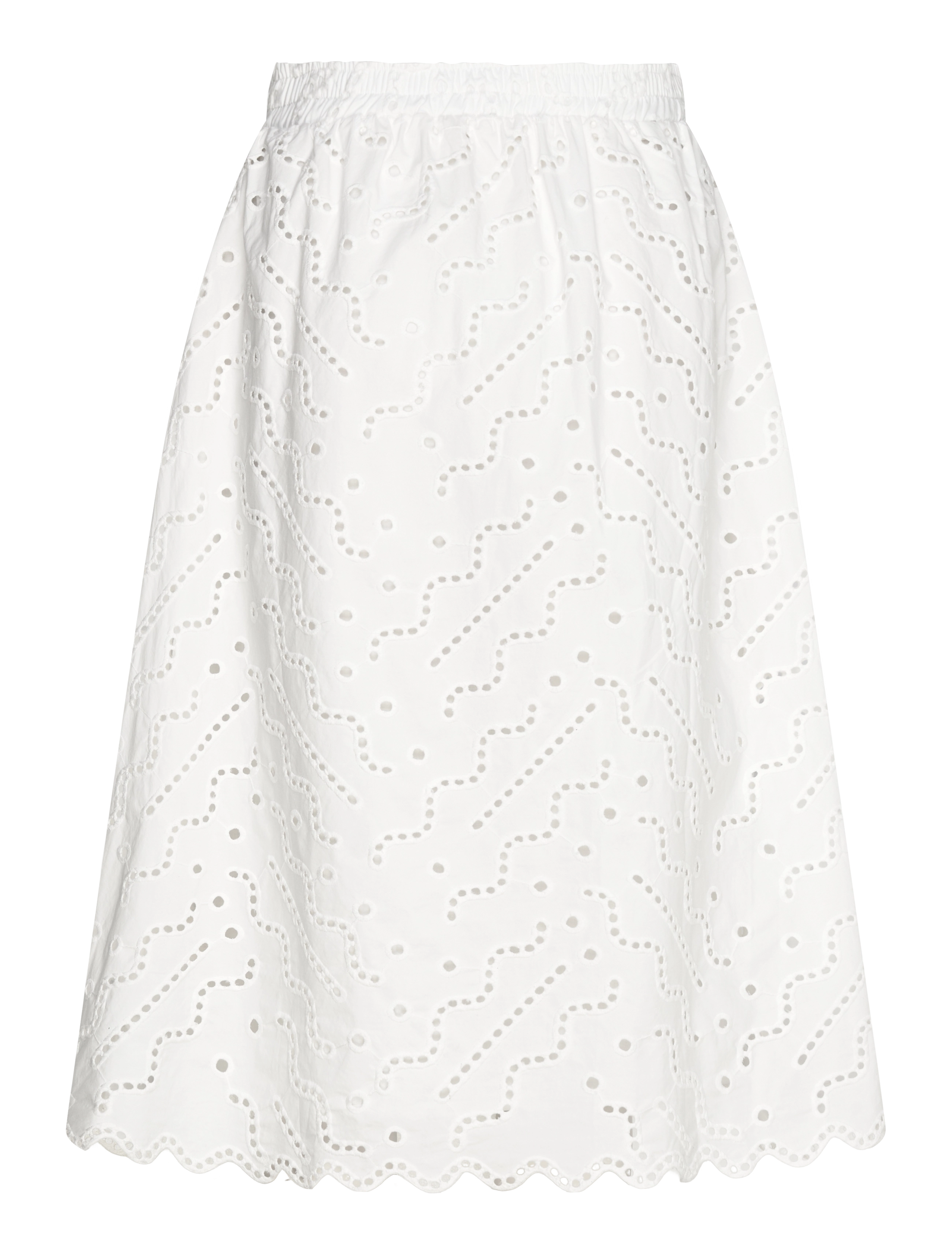 SUNCOO Paris - Flavie - midi röcke - blanc casse - 2