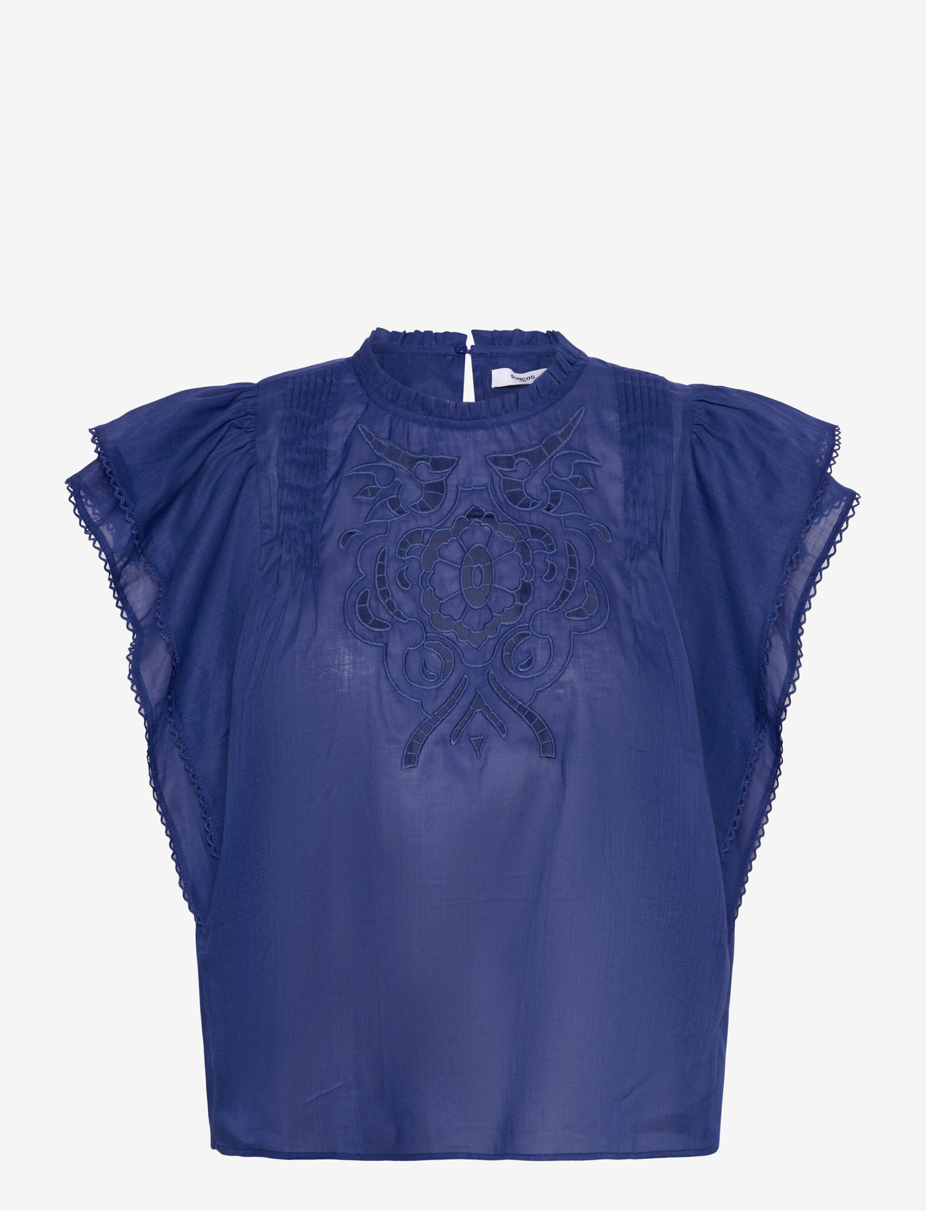 SUNCOO Paris - Love - varrukateta pluusid - bleu roi - 0