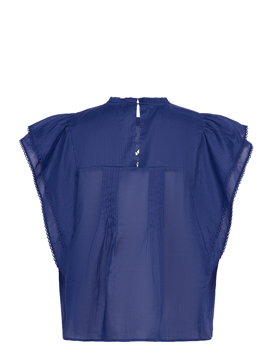 SUNCOO Paris - Love - sleeveless blouses - bleu roi - 2