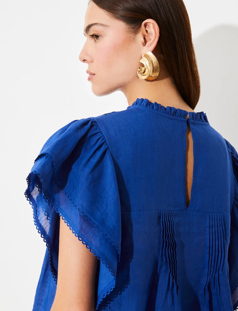 SUNCOO Paris - Love - Ærmeløse bluser - bleu roi - 5