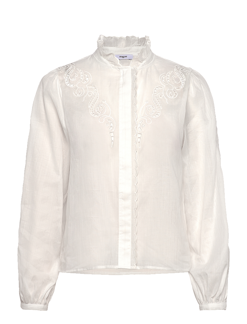 SUNCOO Paris - Leony - langærmede bluser - blanc casse - 1