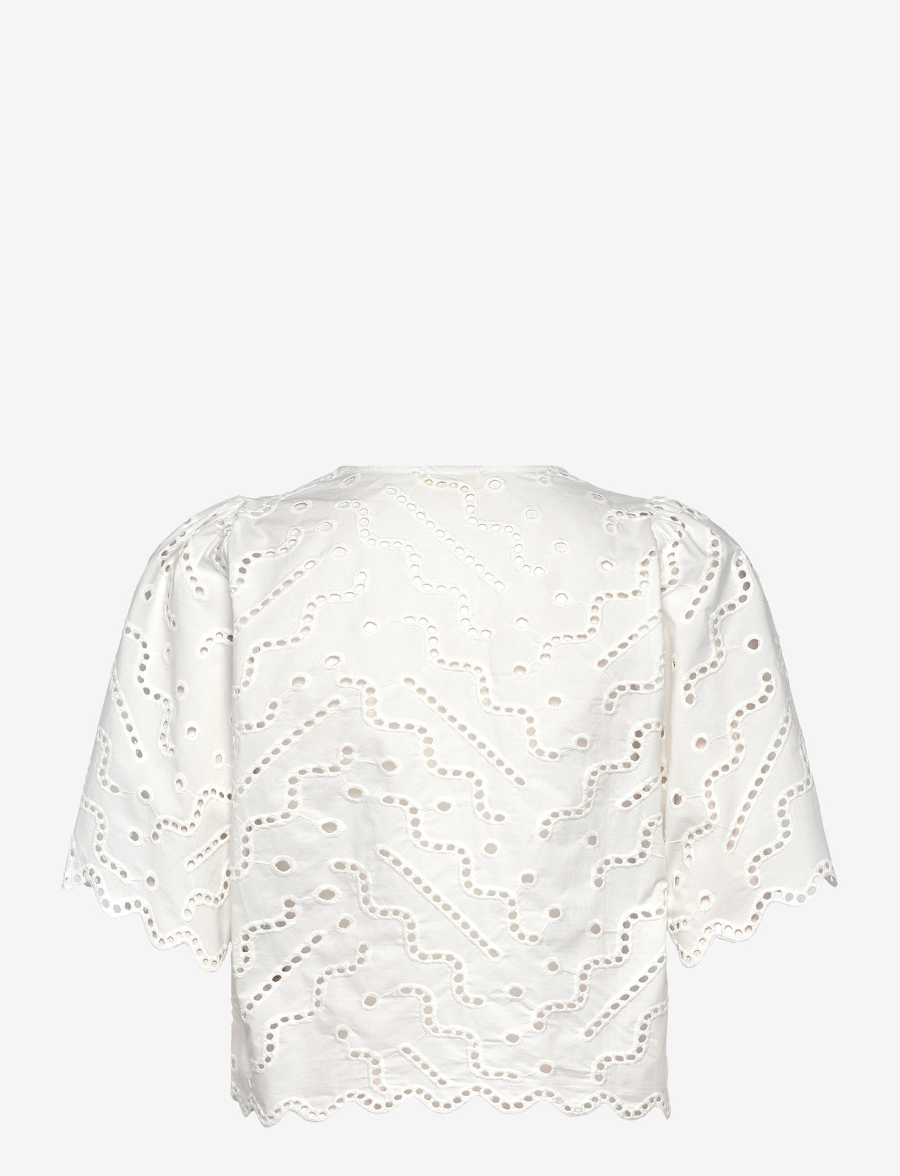 SUNCOO Paris - Liam - short-sleeved blouses - blanc casse - 1