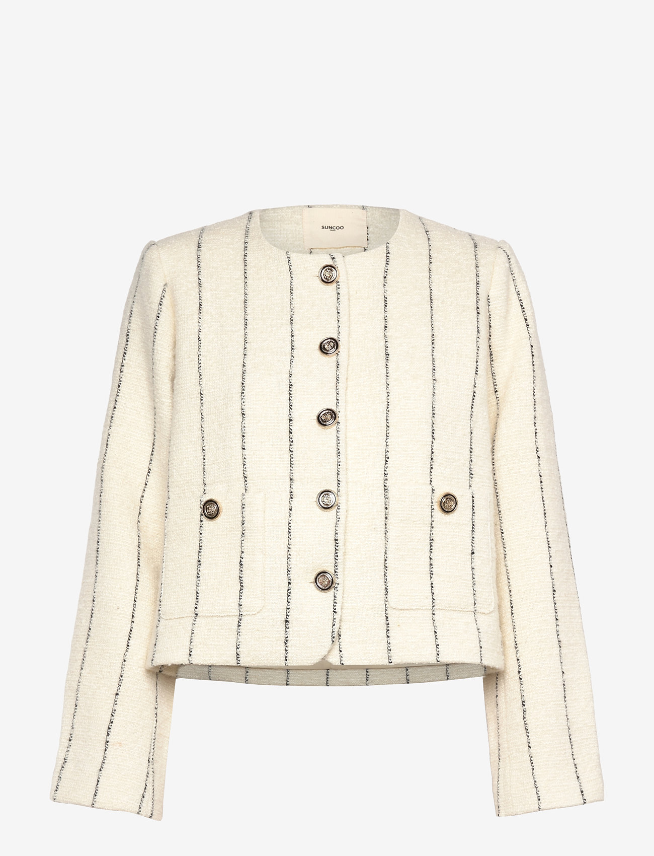 SUNCOO Paris - Diane - herbstliche kleidung - blanc casse - 0