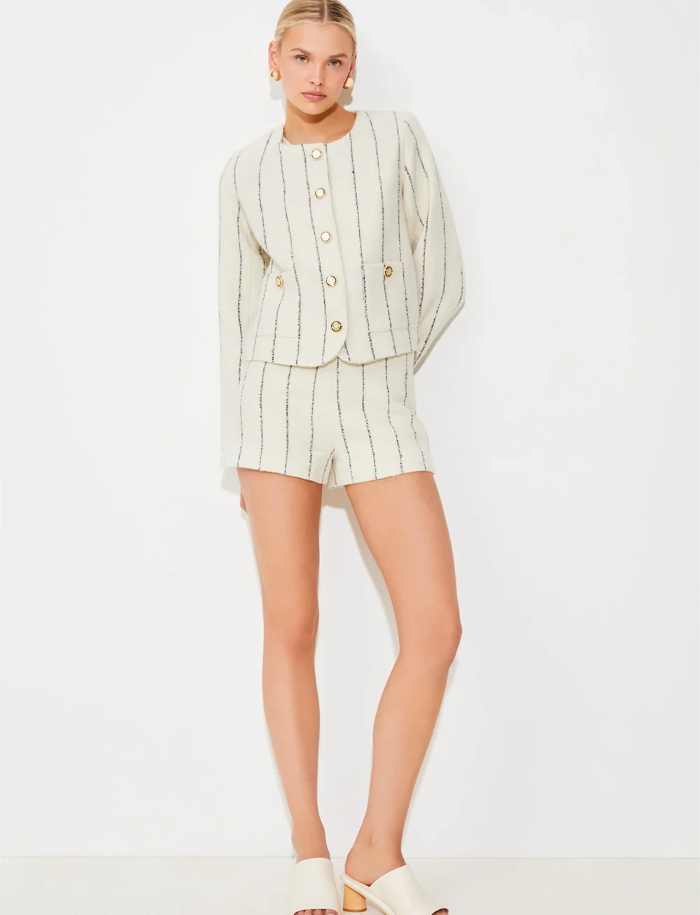 SUNCOO Paris - Diane - cardigans - blanc casse - 0