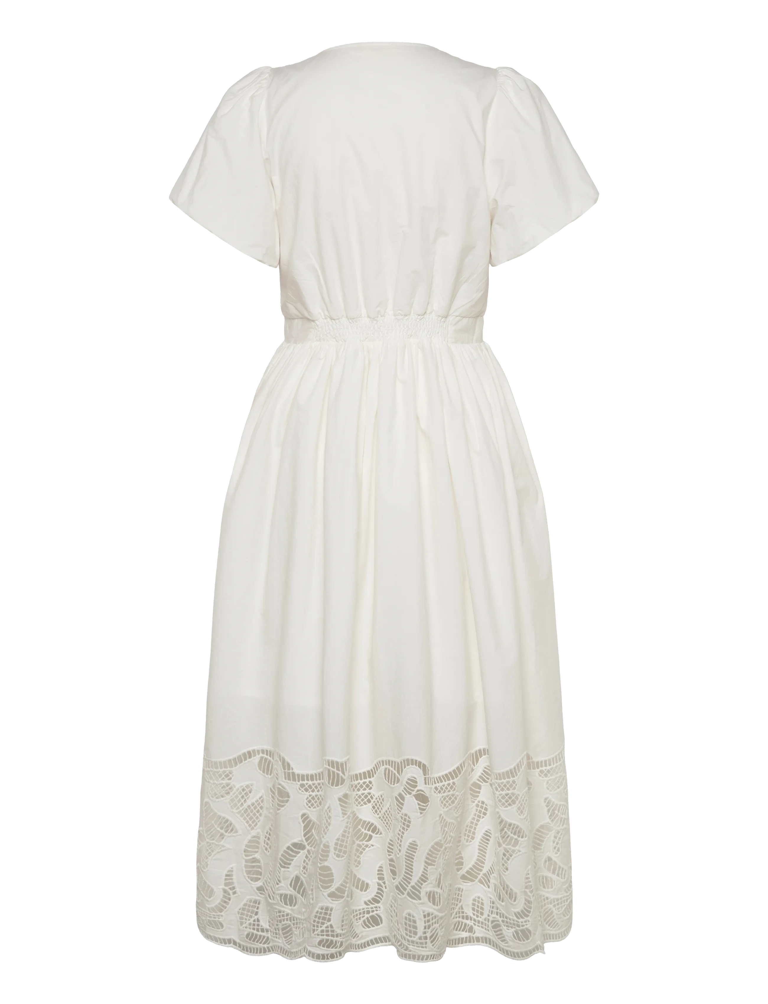 SUNCOO Paris - Cecily - sommerkleider - blanc casse - 2