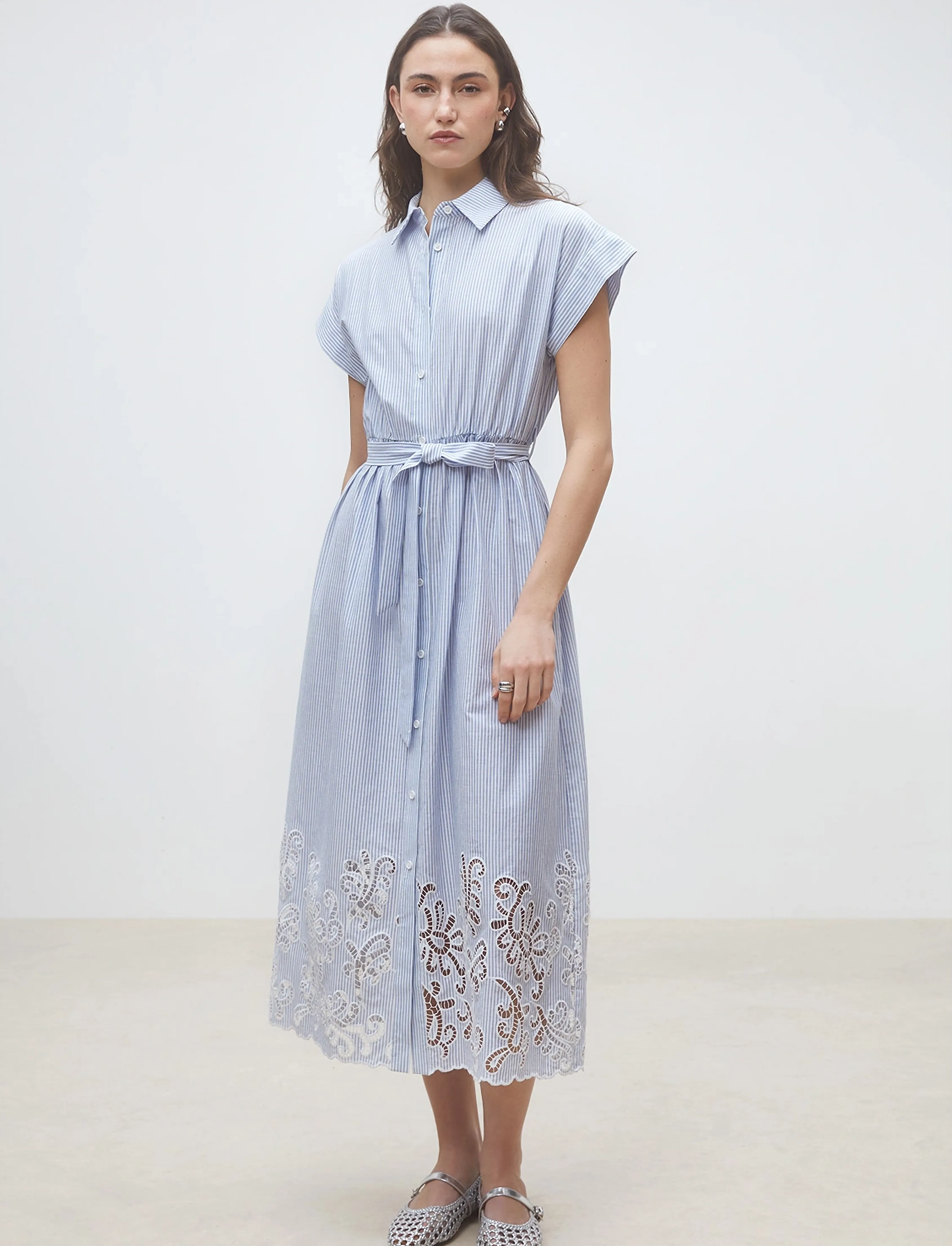 SUNCOO Paris - Clark - sommerkleider - bleu - 0