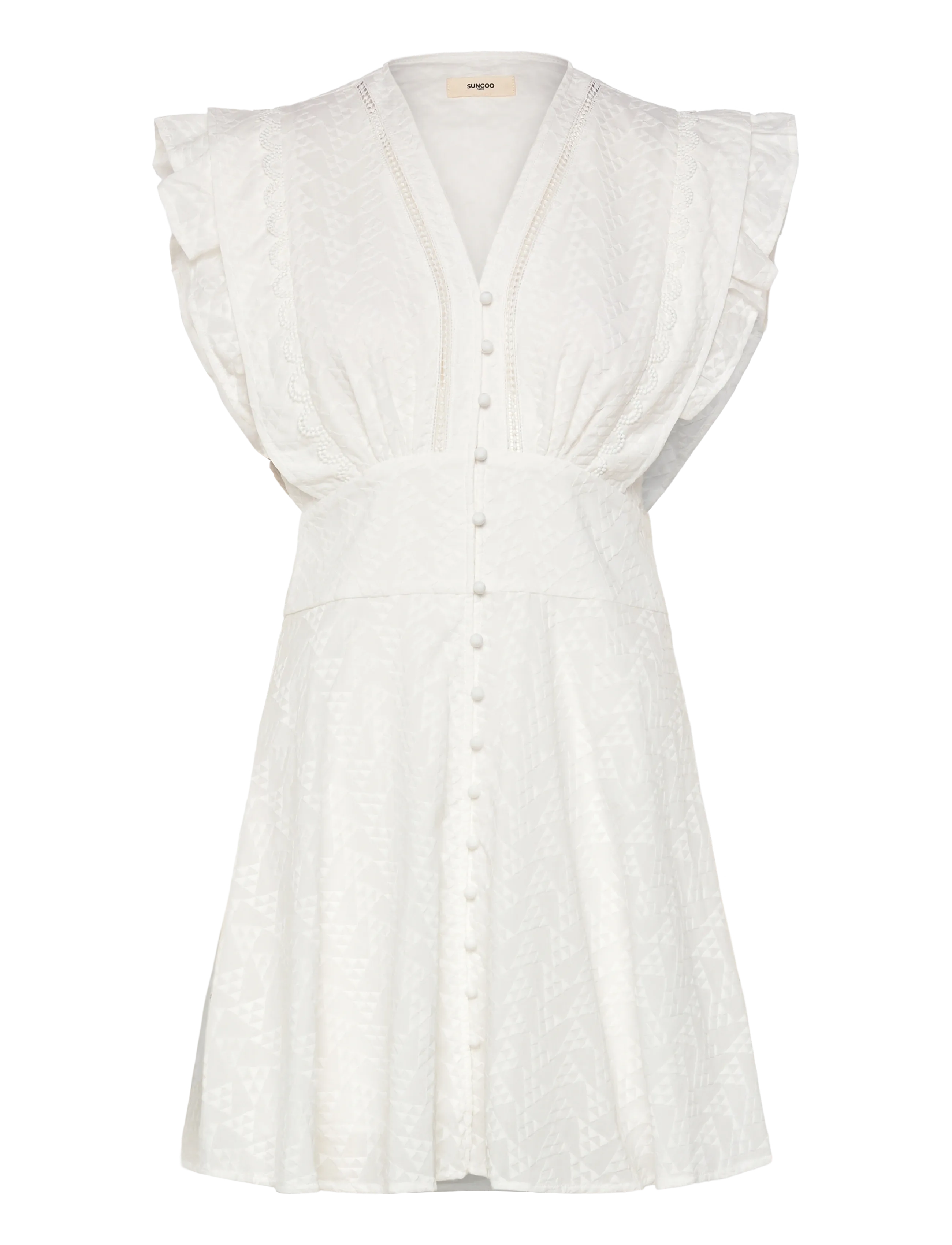 SUNCOO PARIS Cybille Weiß - S - Damen