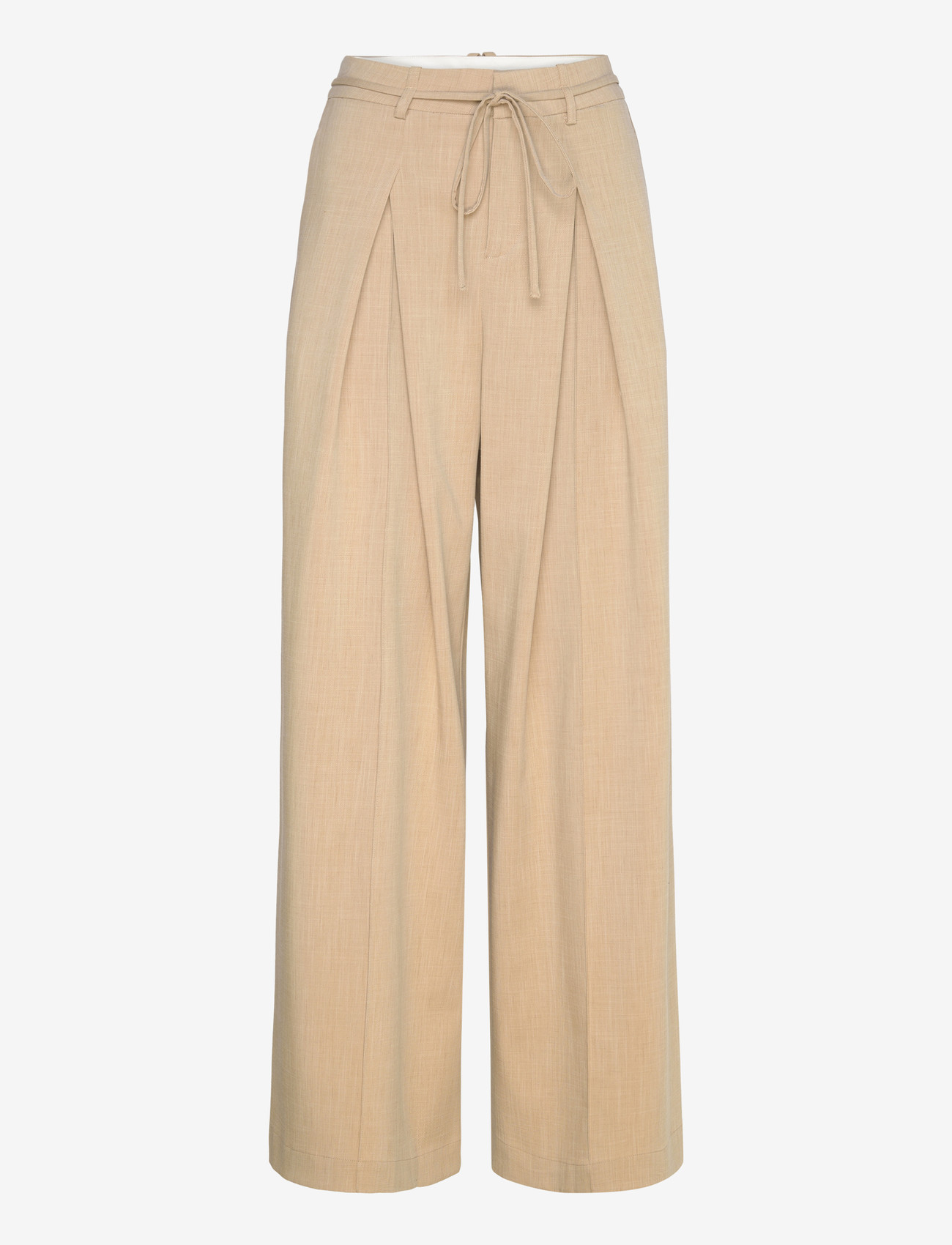 SUNCOO Paris - Jeff - bukser med brede ben - beige - 1
