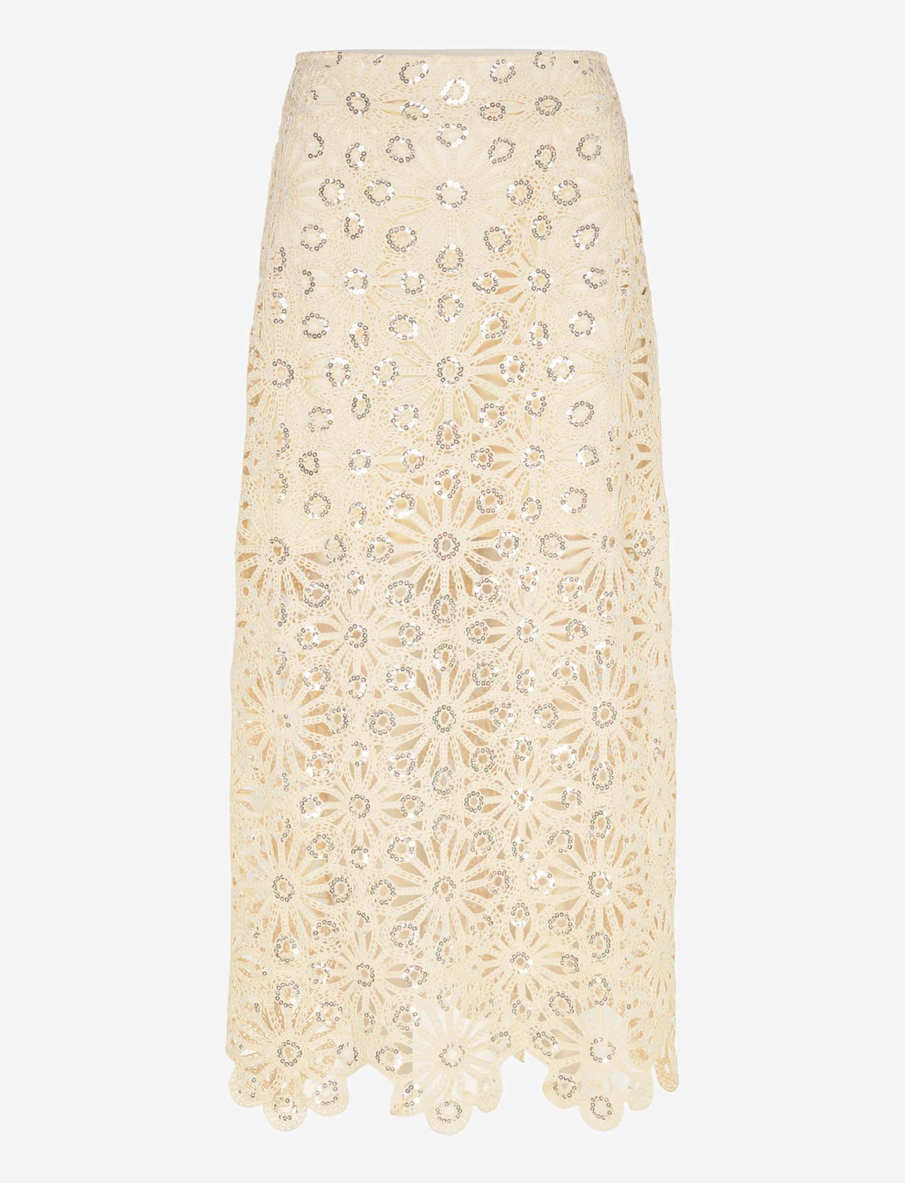 SUNCOO Paris - Fanny - paillet nederdele - beige - 1