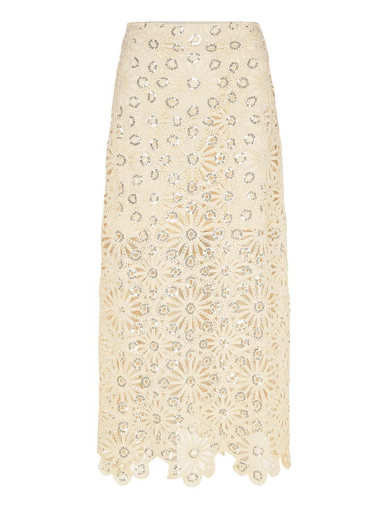 SUNCOO Paris - Fanny - pailletten-röcke - beige - 1