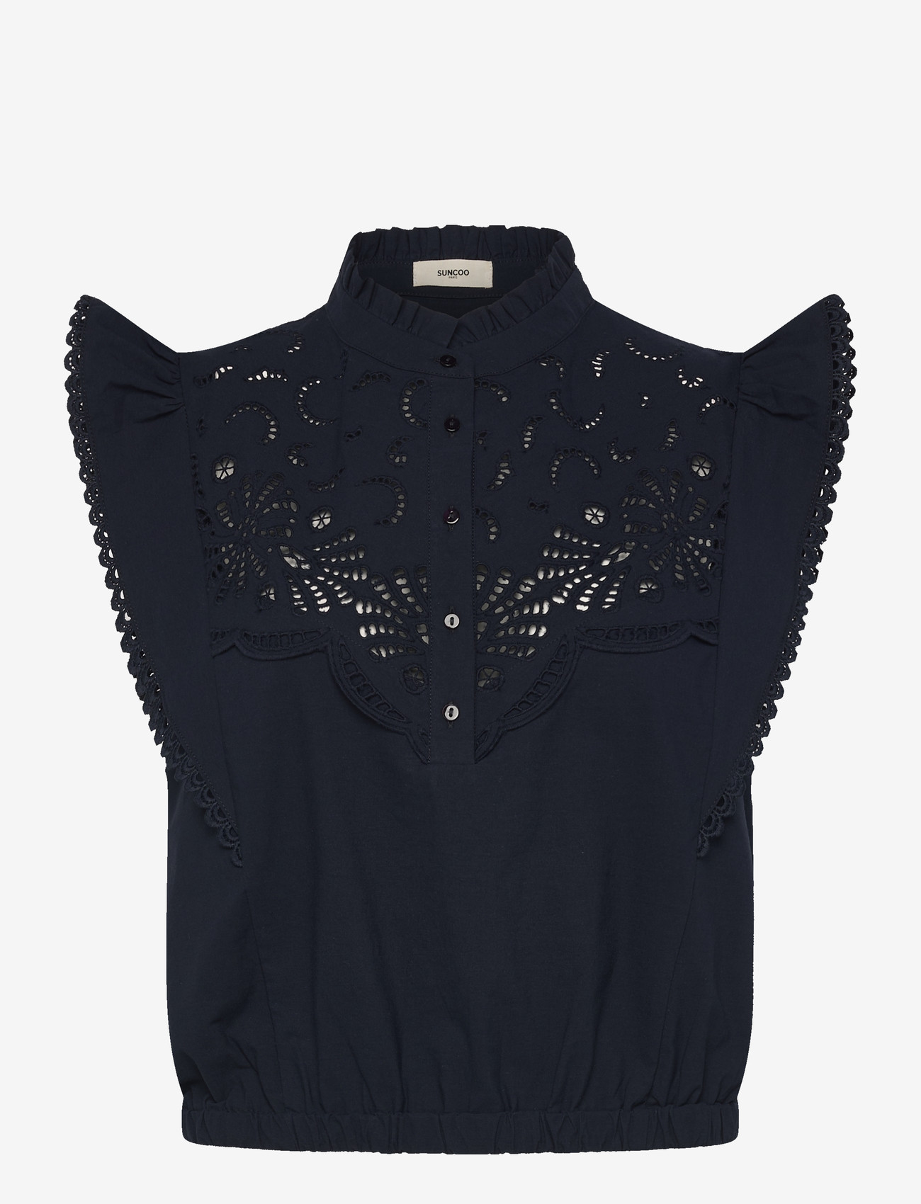 SUNCOO Paris - Louna - Ärmellose blusen - bleu nuit - 0