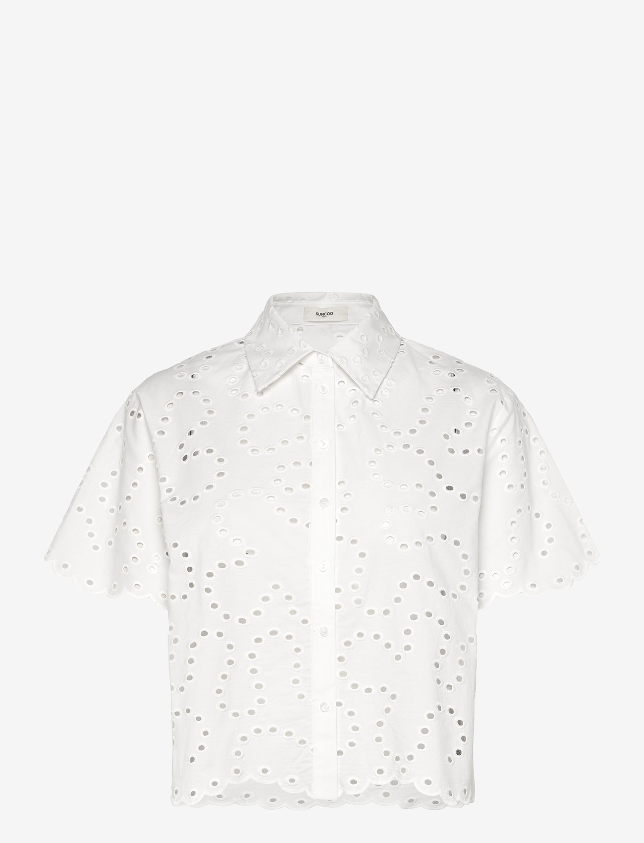 SUNCOO Paris - Lory - kortærmede skjorter - blanc casse - 1