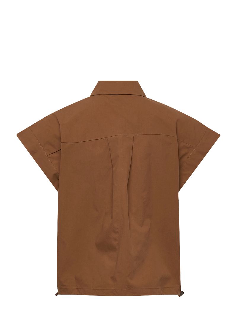 SUNCOO Paris - Lorena - kortärmade skjortor - tabac - 2