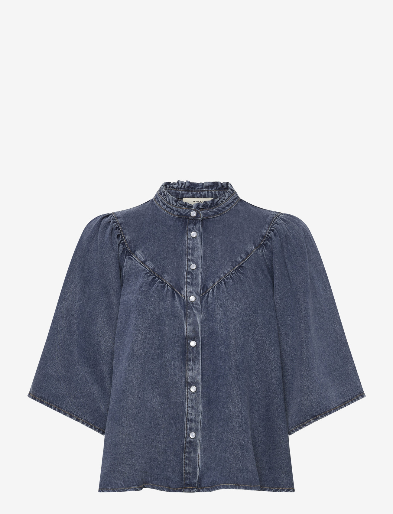 SUNCOO Paris - Louise - jeanshemden - bleu jeans - 1