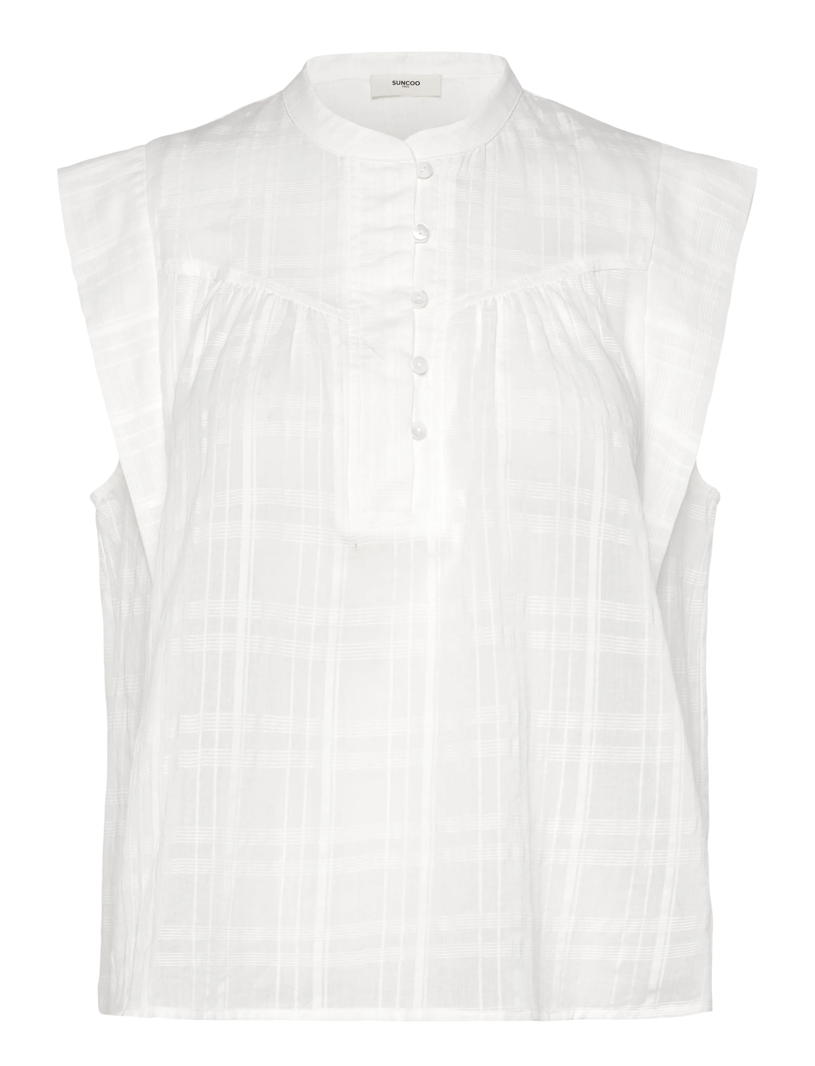 SUNCOO Paris Lily - Blusen - BLANC CASSE / white
