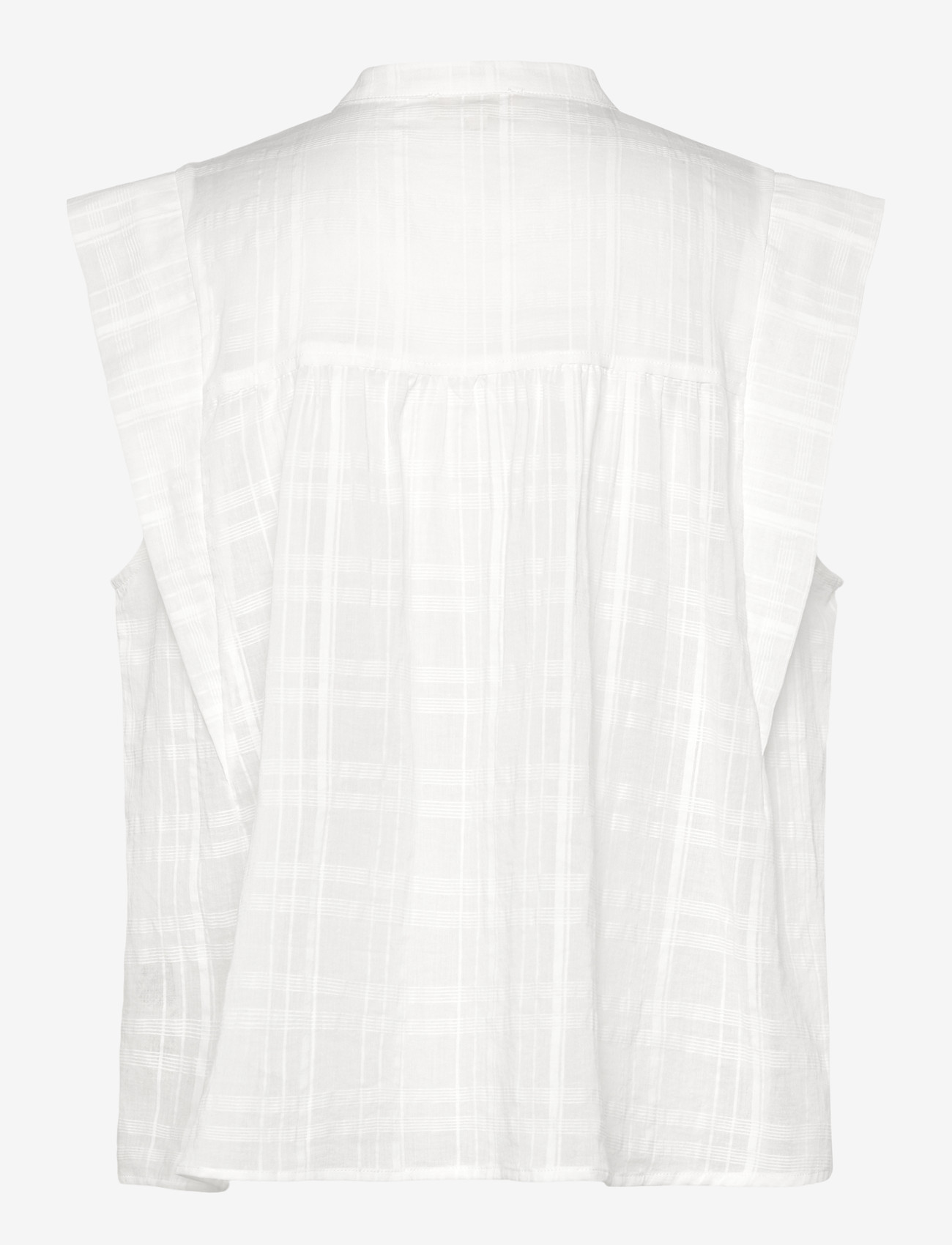 SUNCOO Paris - Lily - sleeveless blouses - blanc casse - 1